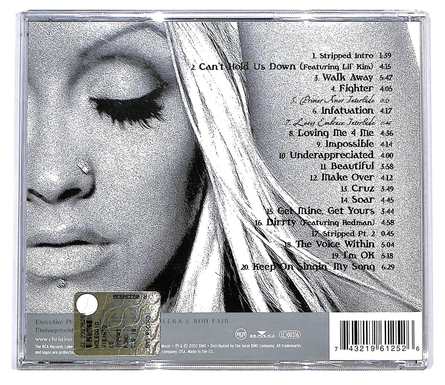 EBOND Christina Aguilera - Stripped CD CD099231