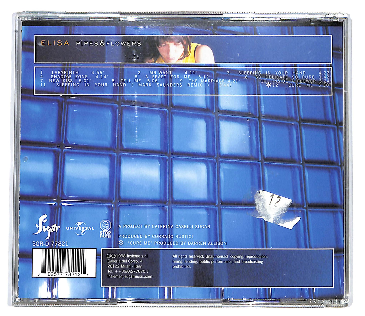 EBOND Elisa - Pipes & Flowers CD CD099244