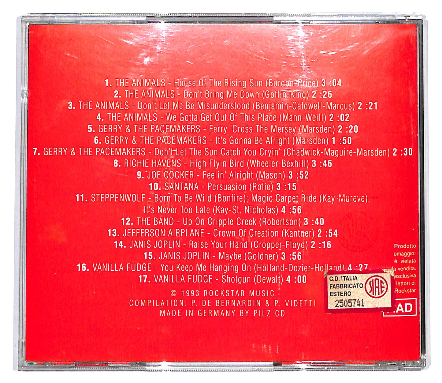 EBOND Various - Live 1964 - 69 CD CD099309