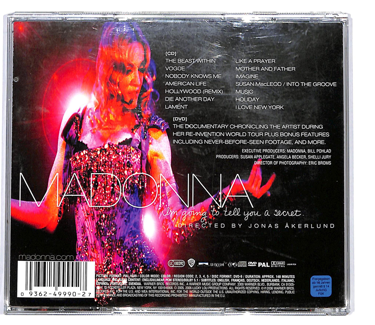 EBOND Madonna - I'm Going To Tell You A Secret CD CD099314