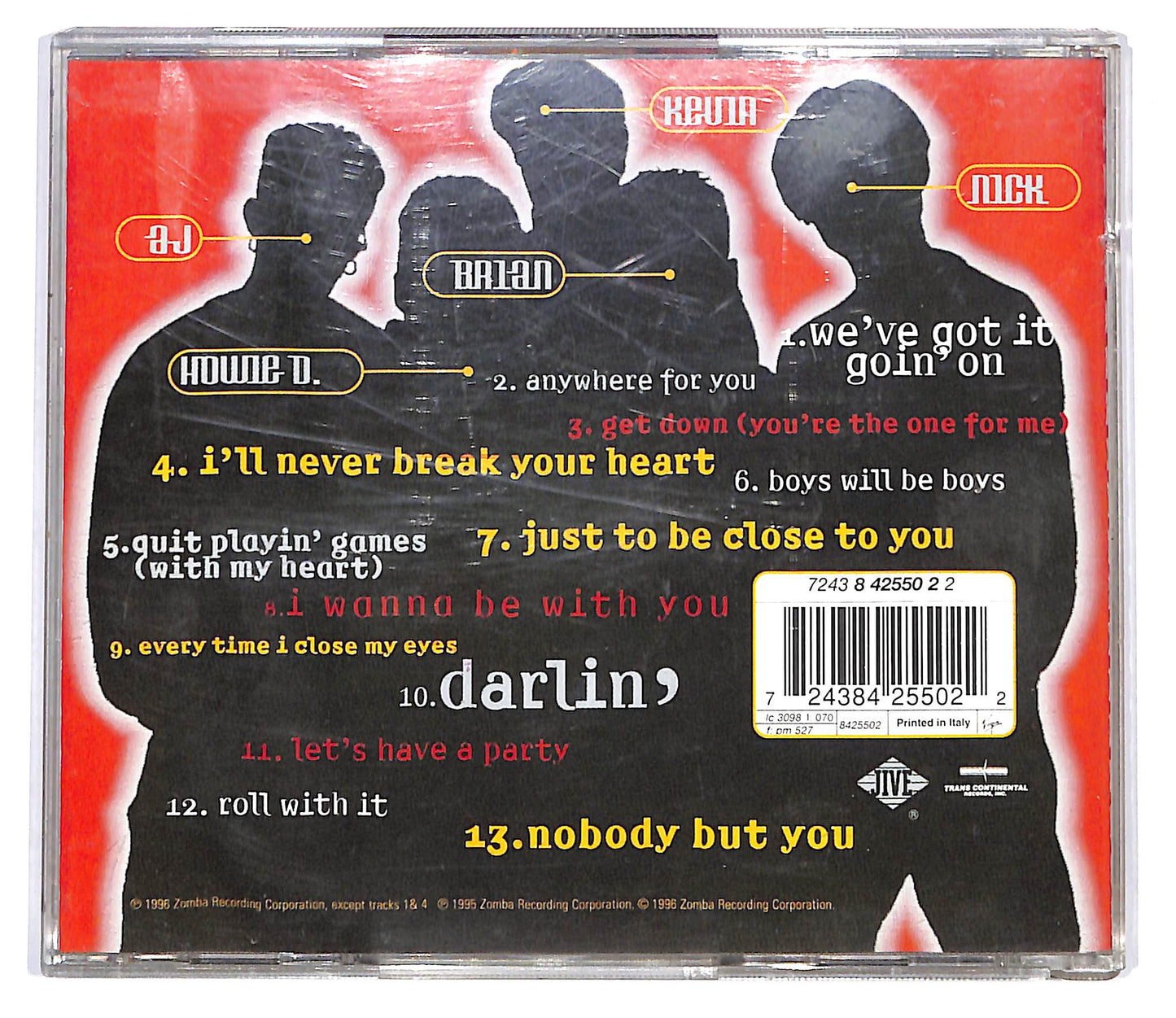 EBOND Backstreet Boys - Backstreet Boys CD CD099329