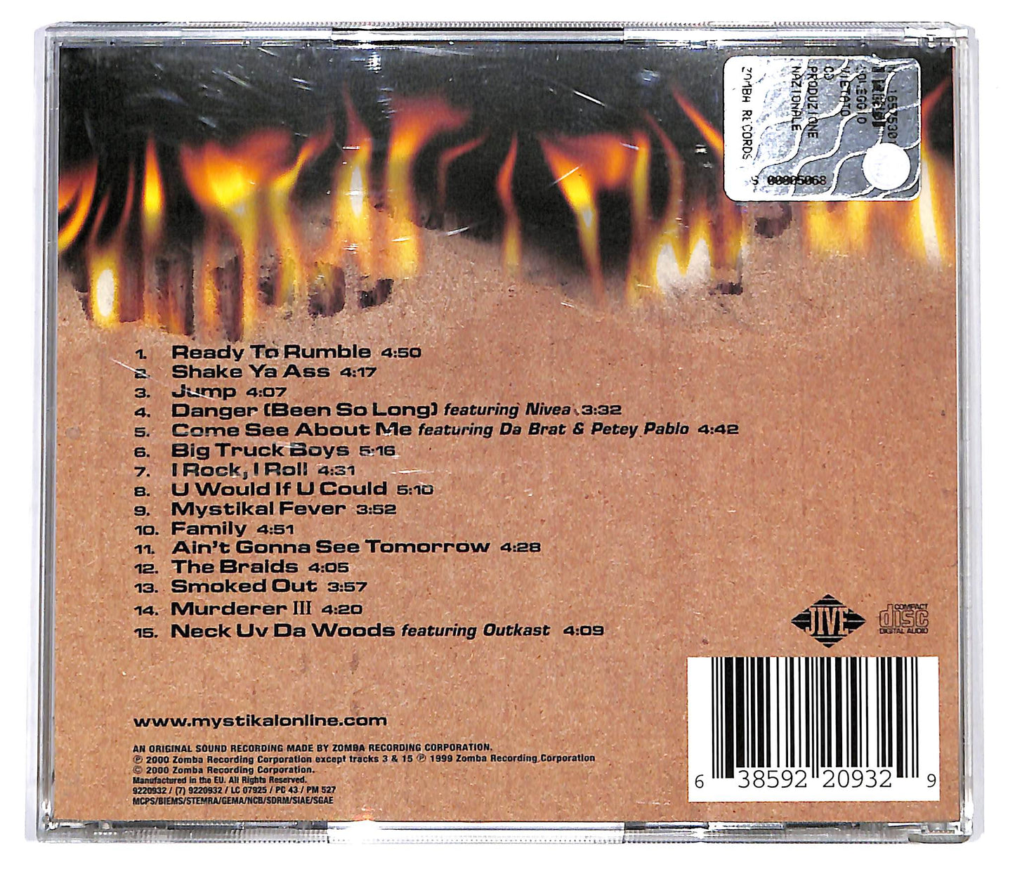 EBOND Mystikal - Let's Get Ready CD CD099341
