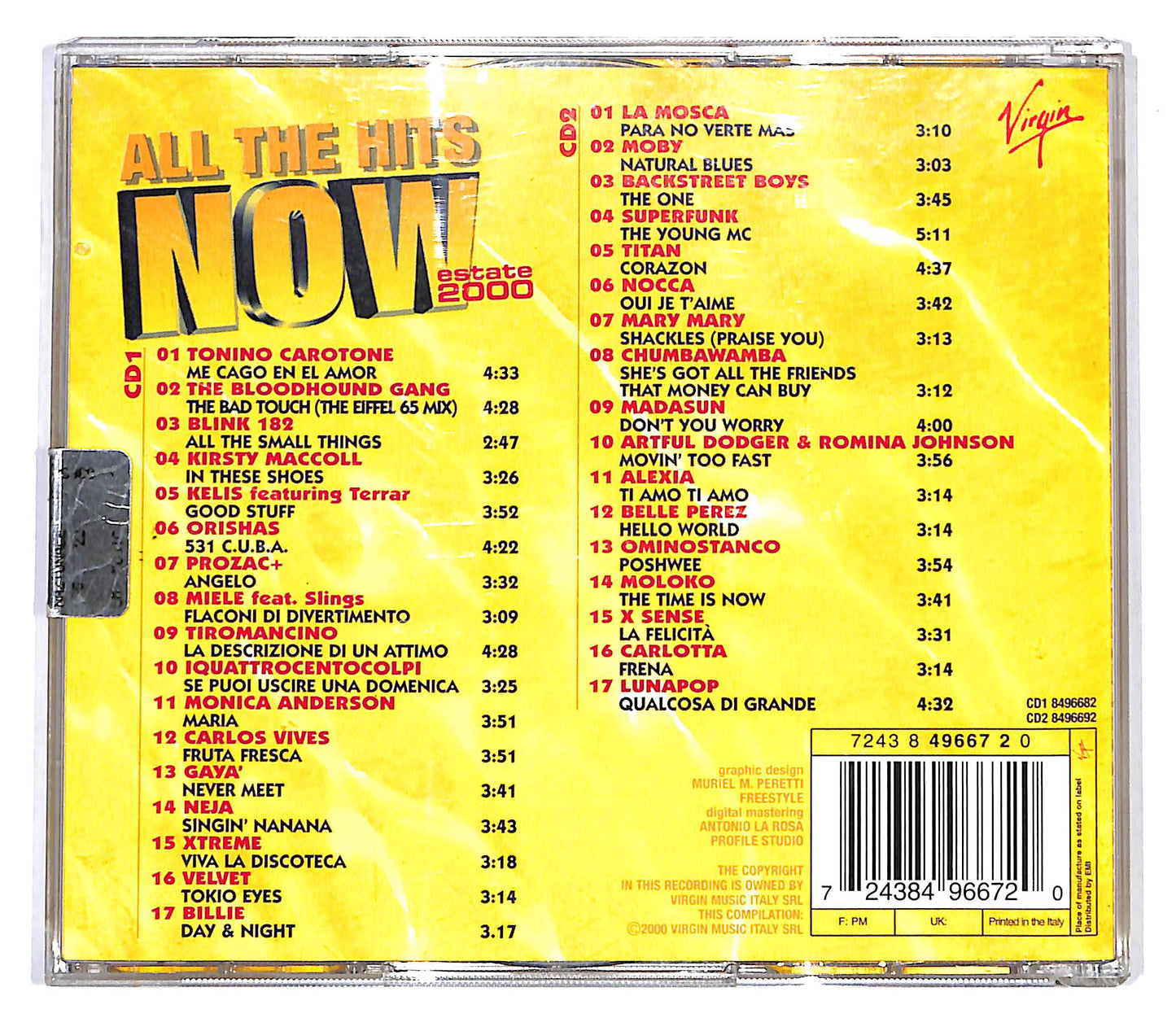 EBOND Various - All The Hits Now Estate 2000 CD CD099418