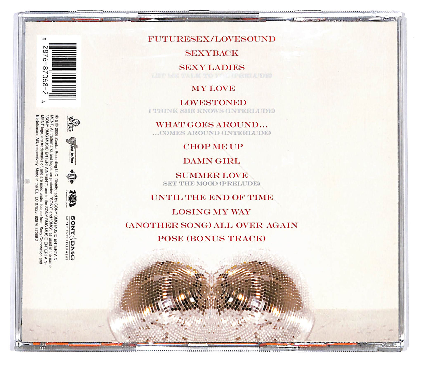 EBOND Justin Timberlake - Futuresex/Lovesounds CD CD099426