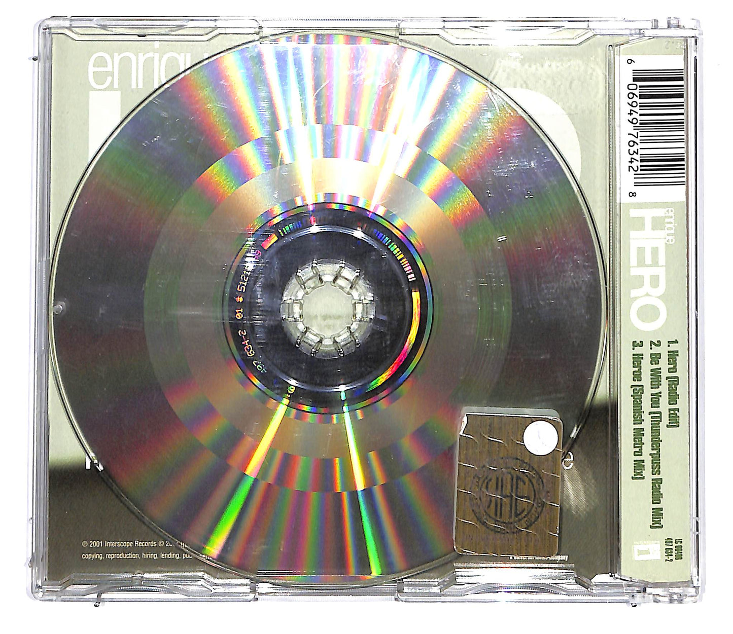 EBOND Enrique - Hero CD CD099428