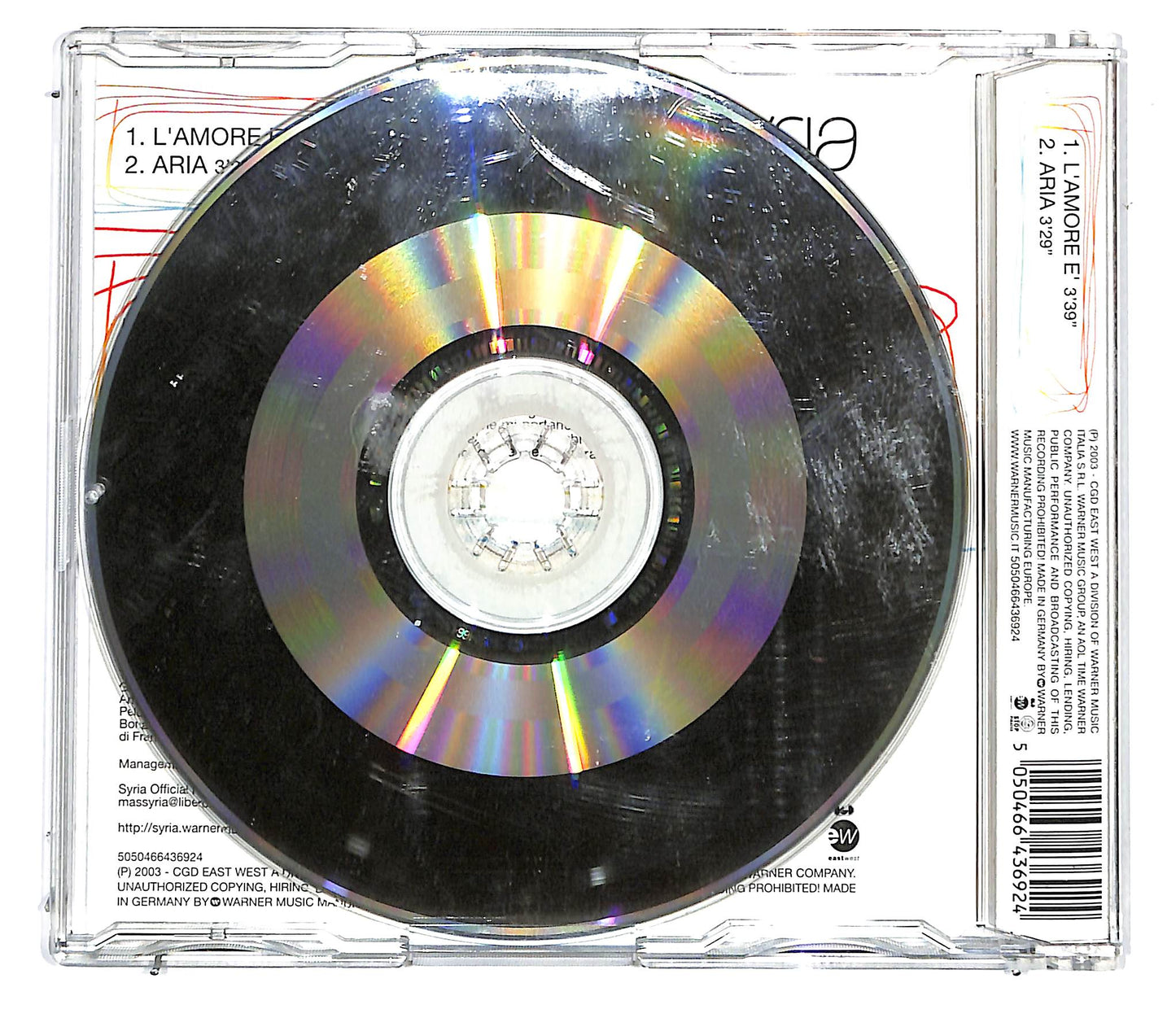 EBOND Syria - L'Amore E CD CD099458