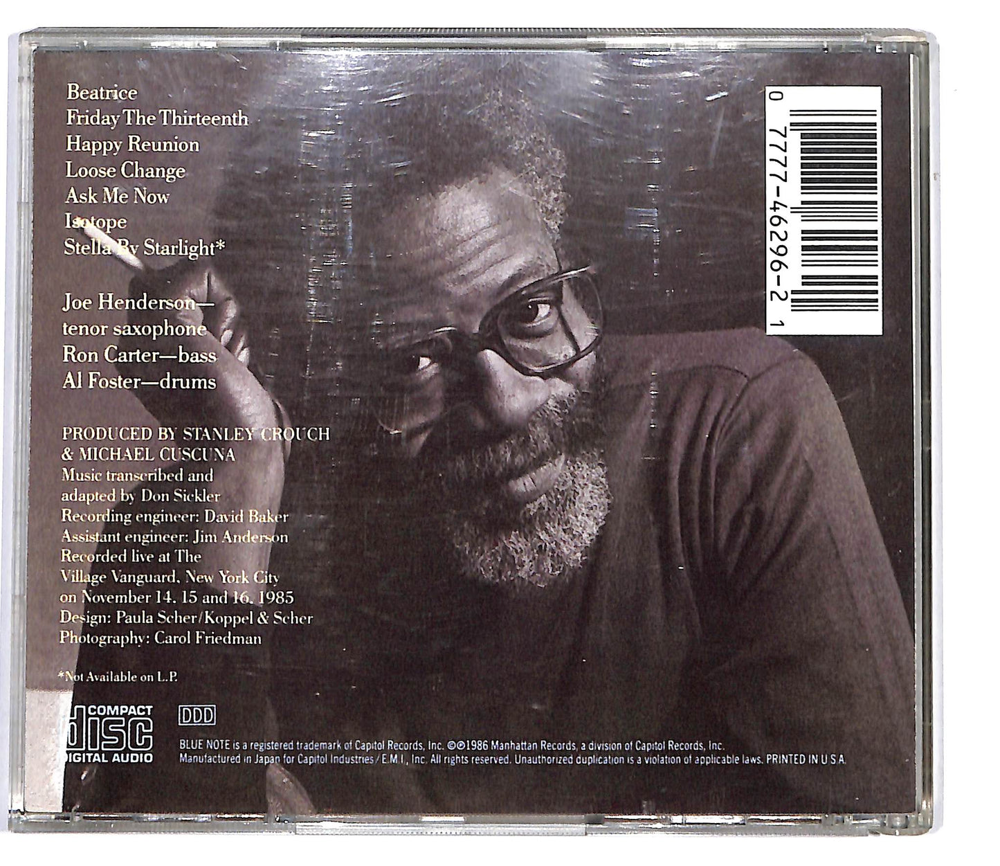 EBOND Joe Henderson - The State Of The Tenor CD CD099543