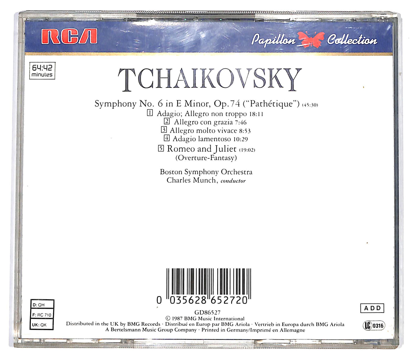EBOND Tchaikovsky - Symphony No. 6 (Pathetique) CD CD099613