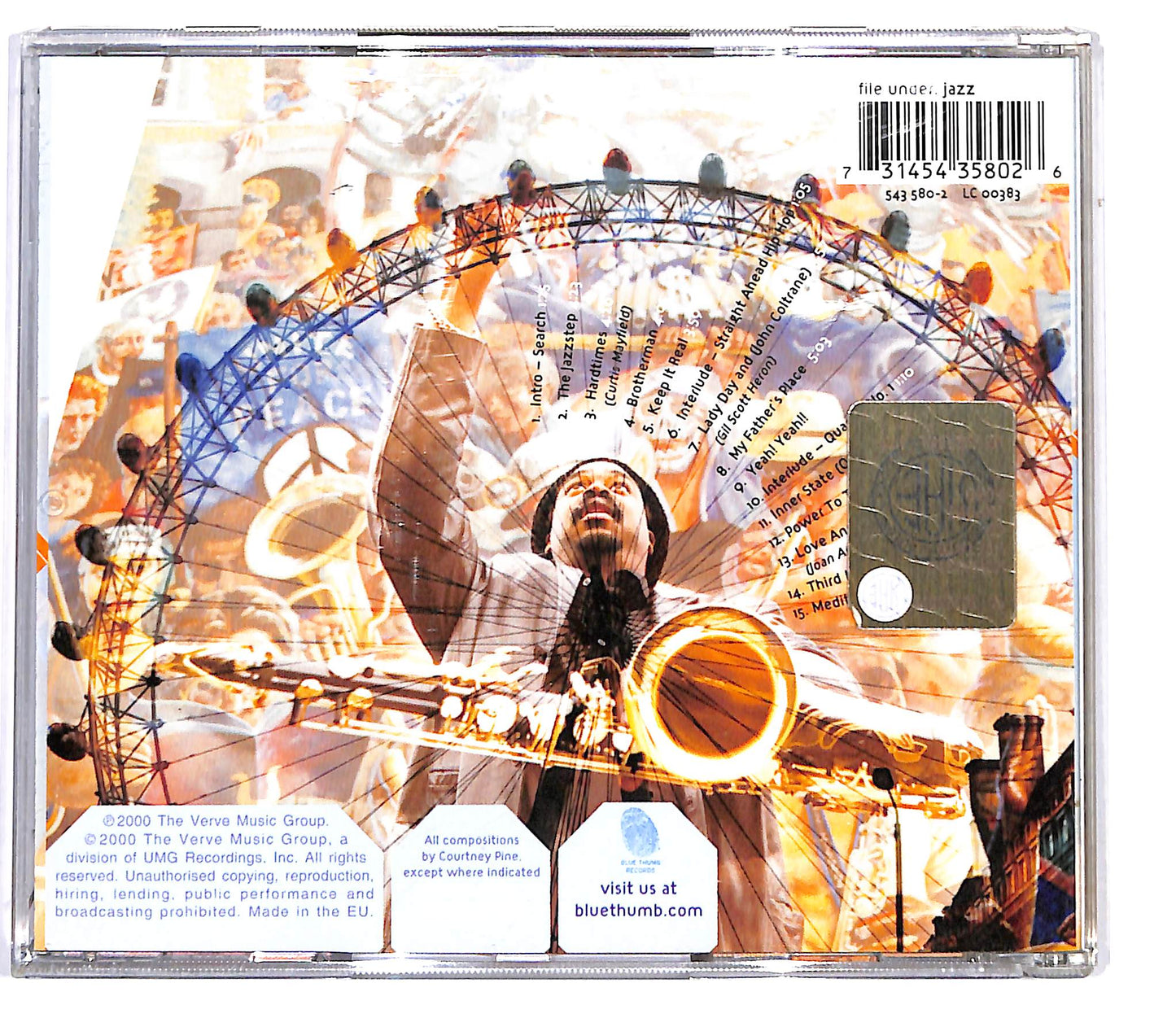 EBOND Courtney Pine - Back In The Day CD CD099658