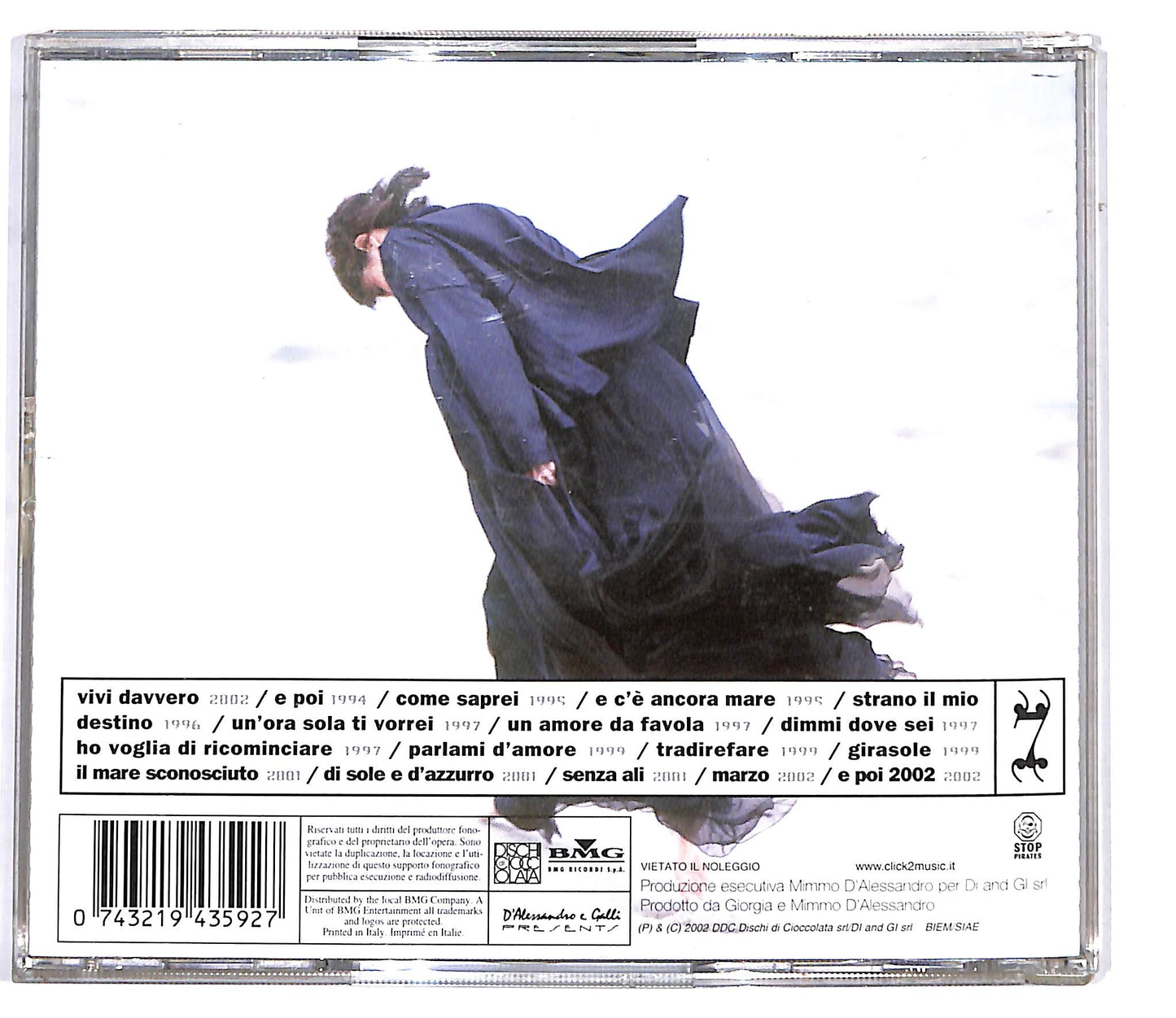 EBOND Giorgia - Greatest Hits Le Cose Non Vanno Mai Come Credi CD CD099734