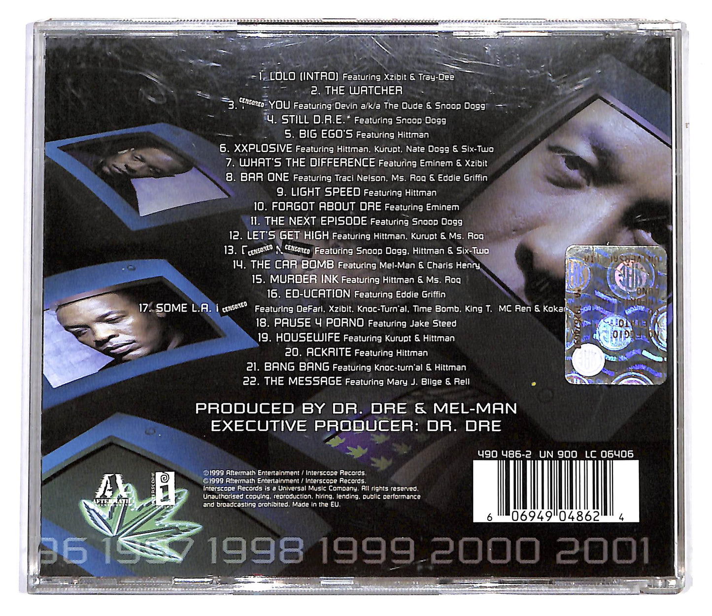 EBOND Dr. Dre - 2001 CD CD099744