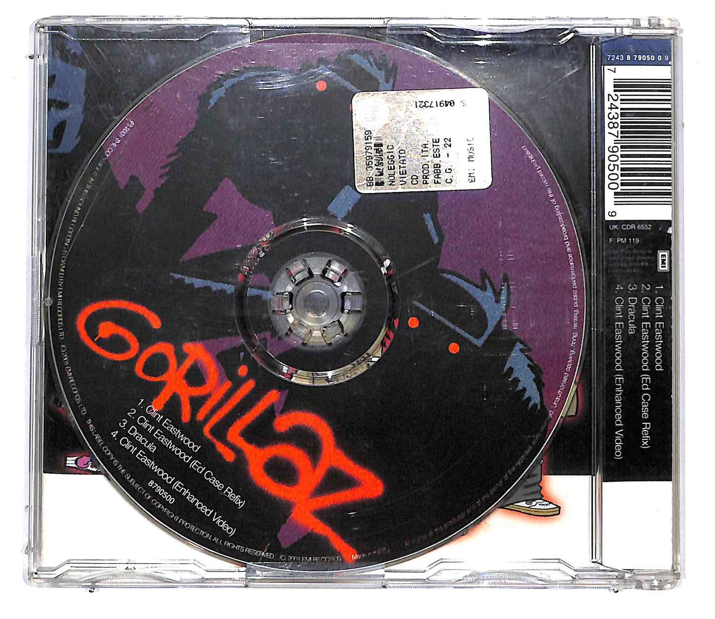 EBOND Gorillaz - Clint Eastwood CD CD099765