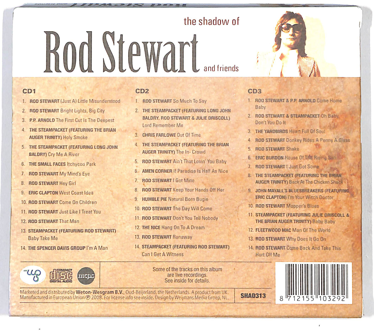 EBOND Rod Stewart - The Shadow Of Rod Stewart And Friends CD CD099847