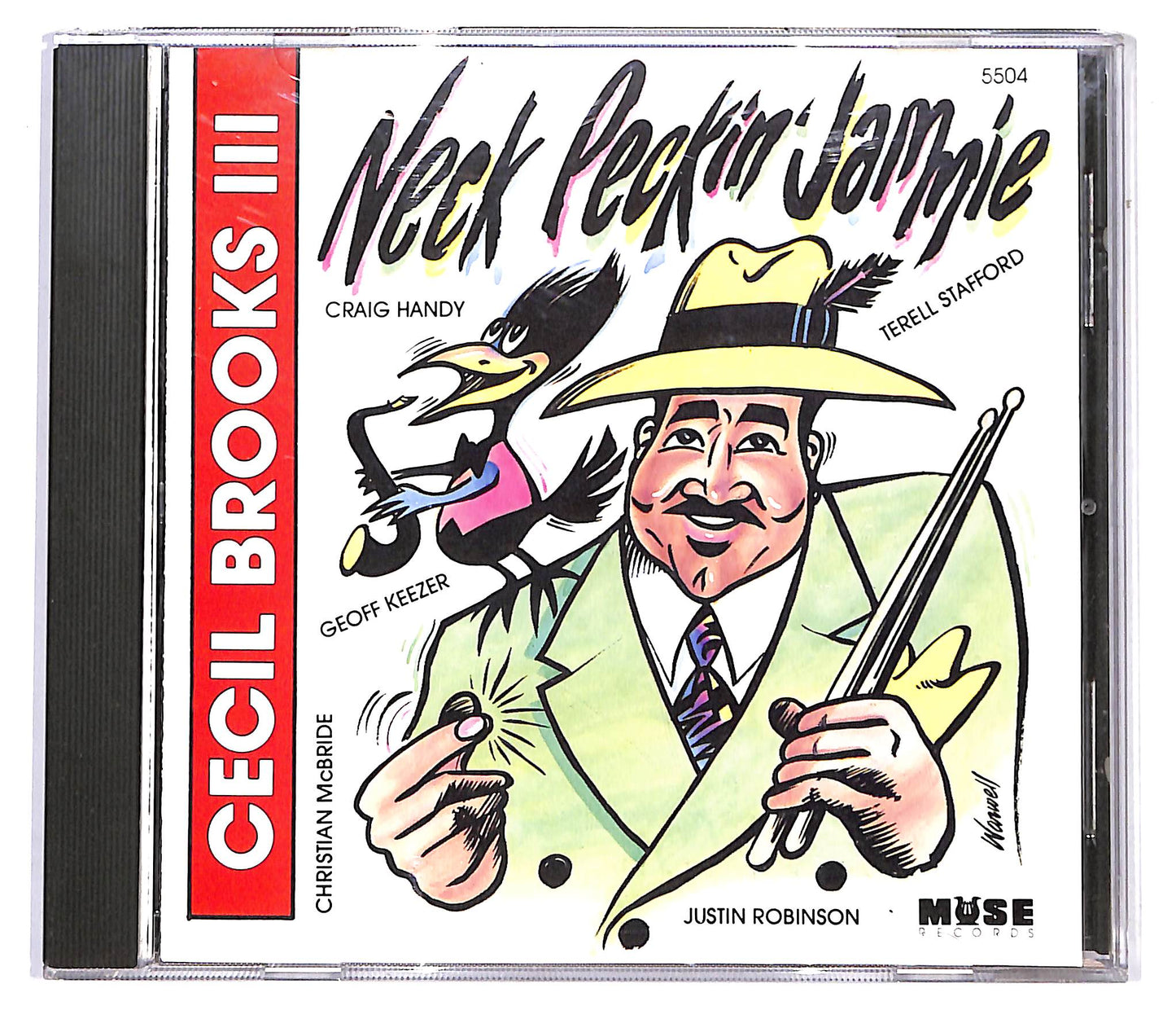 EBOND Cecil Brooks III - Neck Peckin’ Jammie CD CD099901