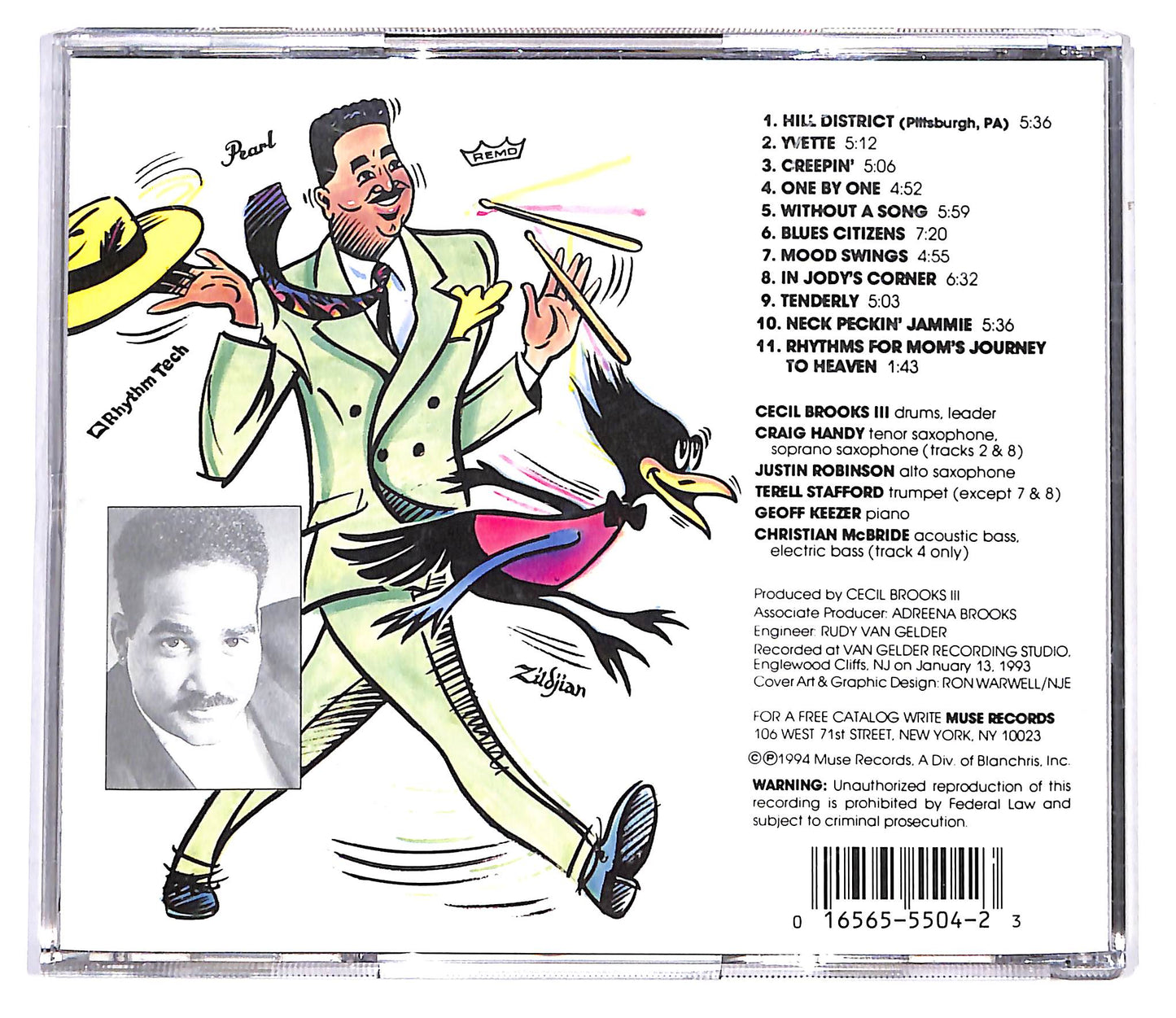 EBOND Cecil Brooks III - Neck Peckin’ Jammie CD CD099901