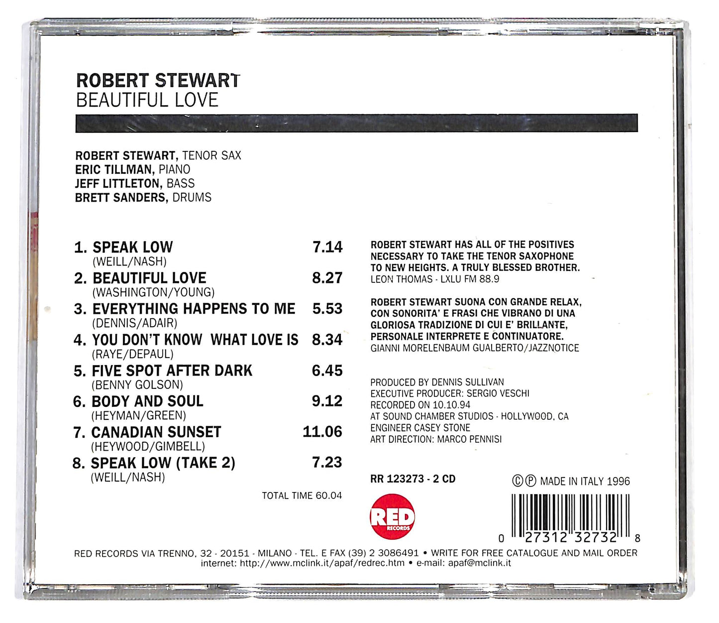 EBOND Robert Stewart (11) - Beautiful Love CD CD099929