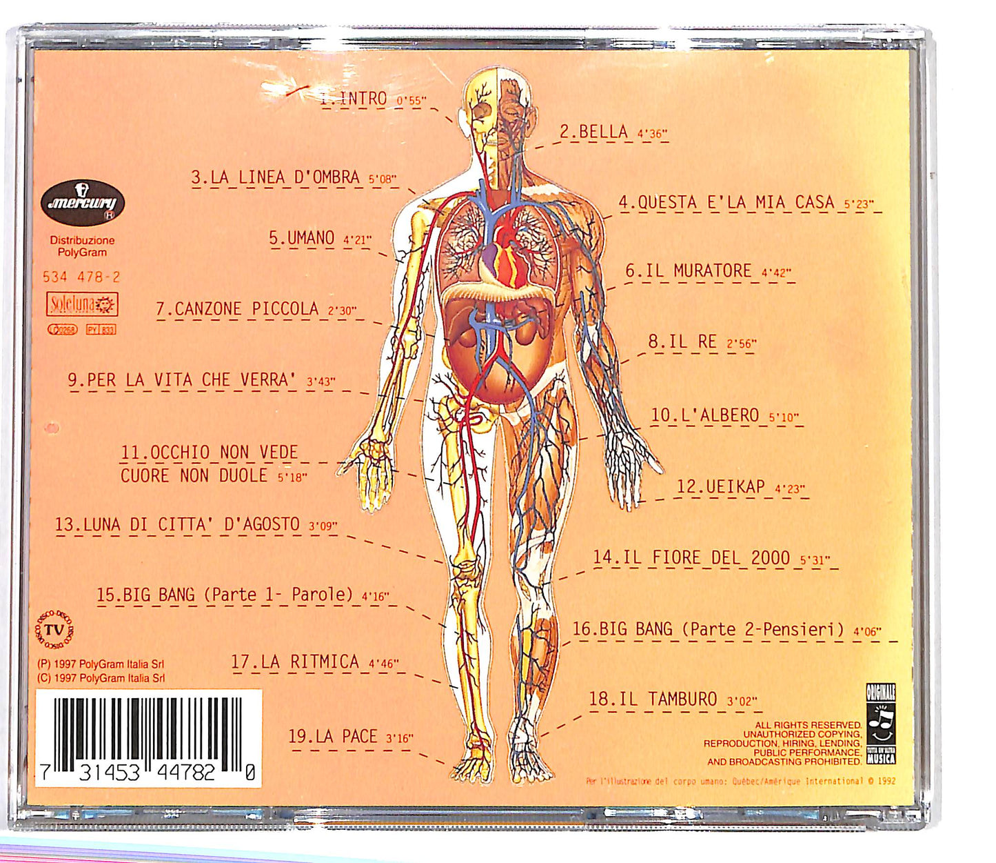 EBOND Jovanotti - Lorenzo 1997 - L'Albero CD CD099939