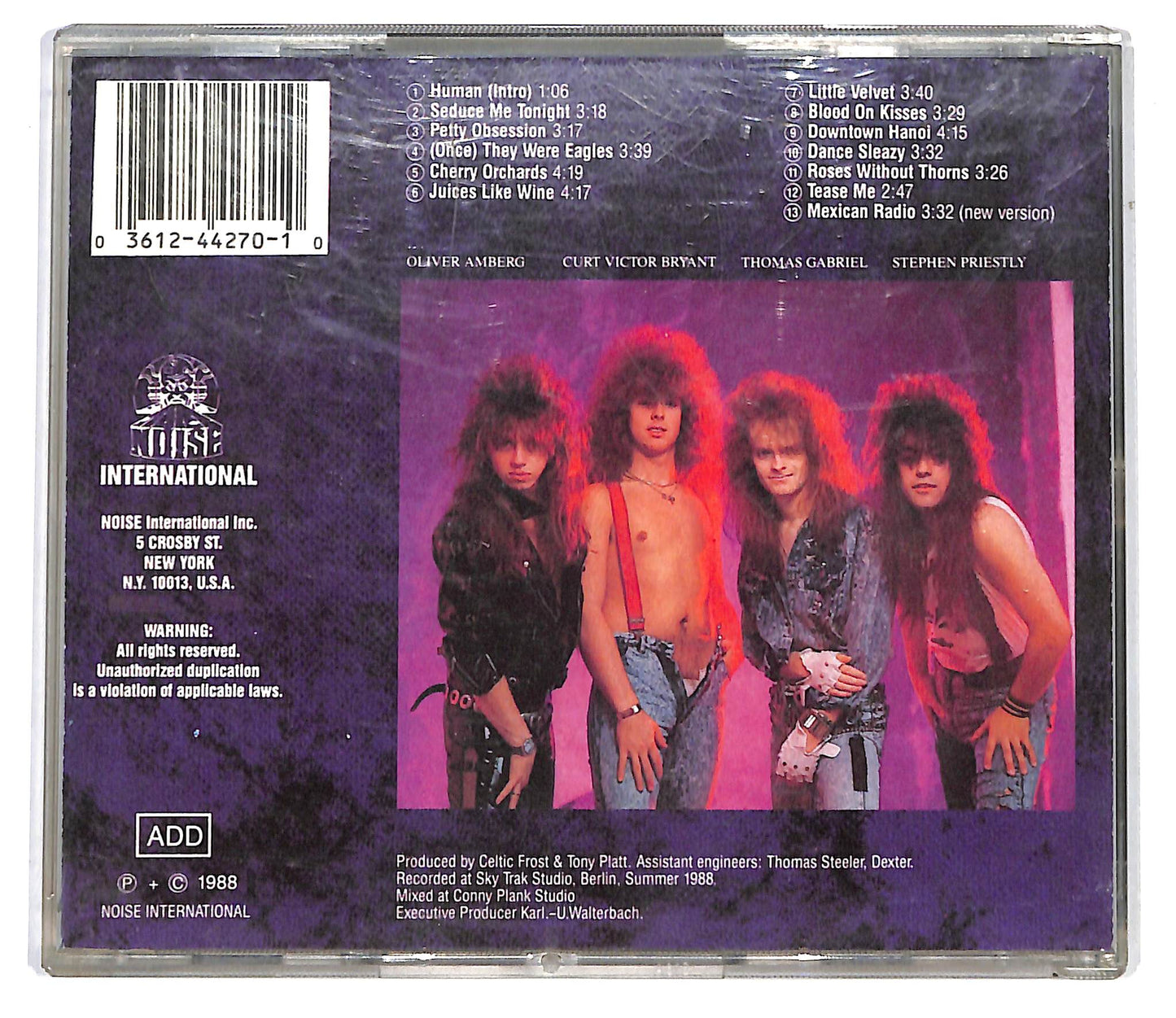 EBOND Celtic Frost - Cold Lake CD CD099941