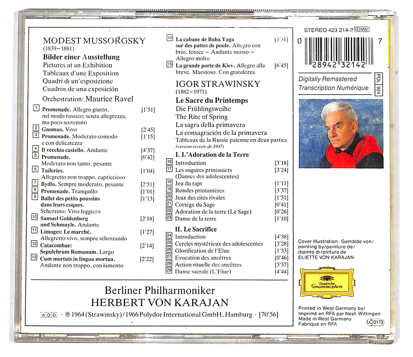 EBOND Mussorgsk - Bilder Einer Ausstellung CD CD099948