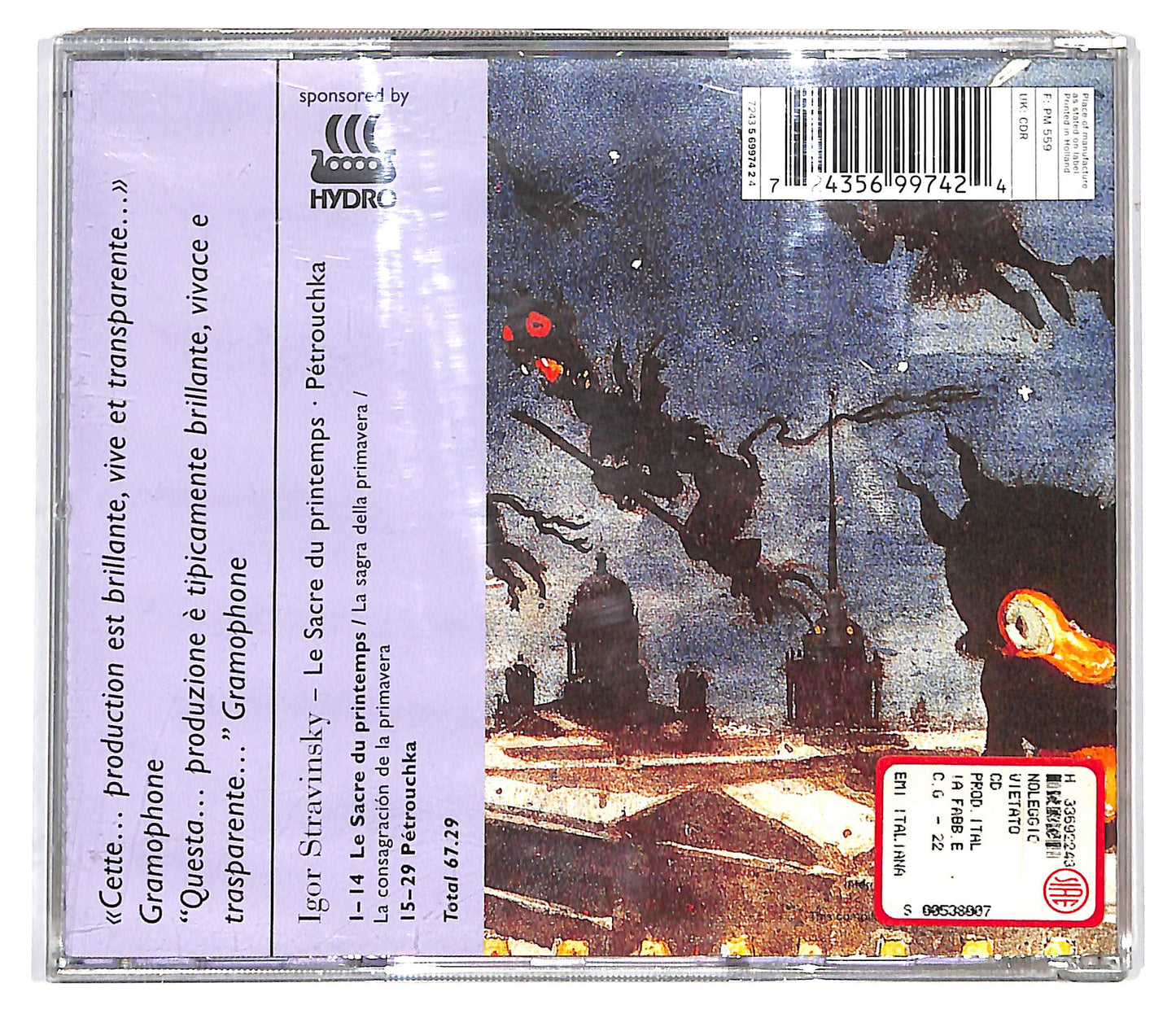 EBOND Stravinsky - Le Sacre Du Printemps - Petrouchka CD CD099950