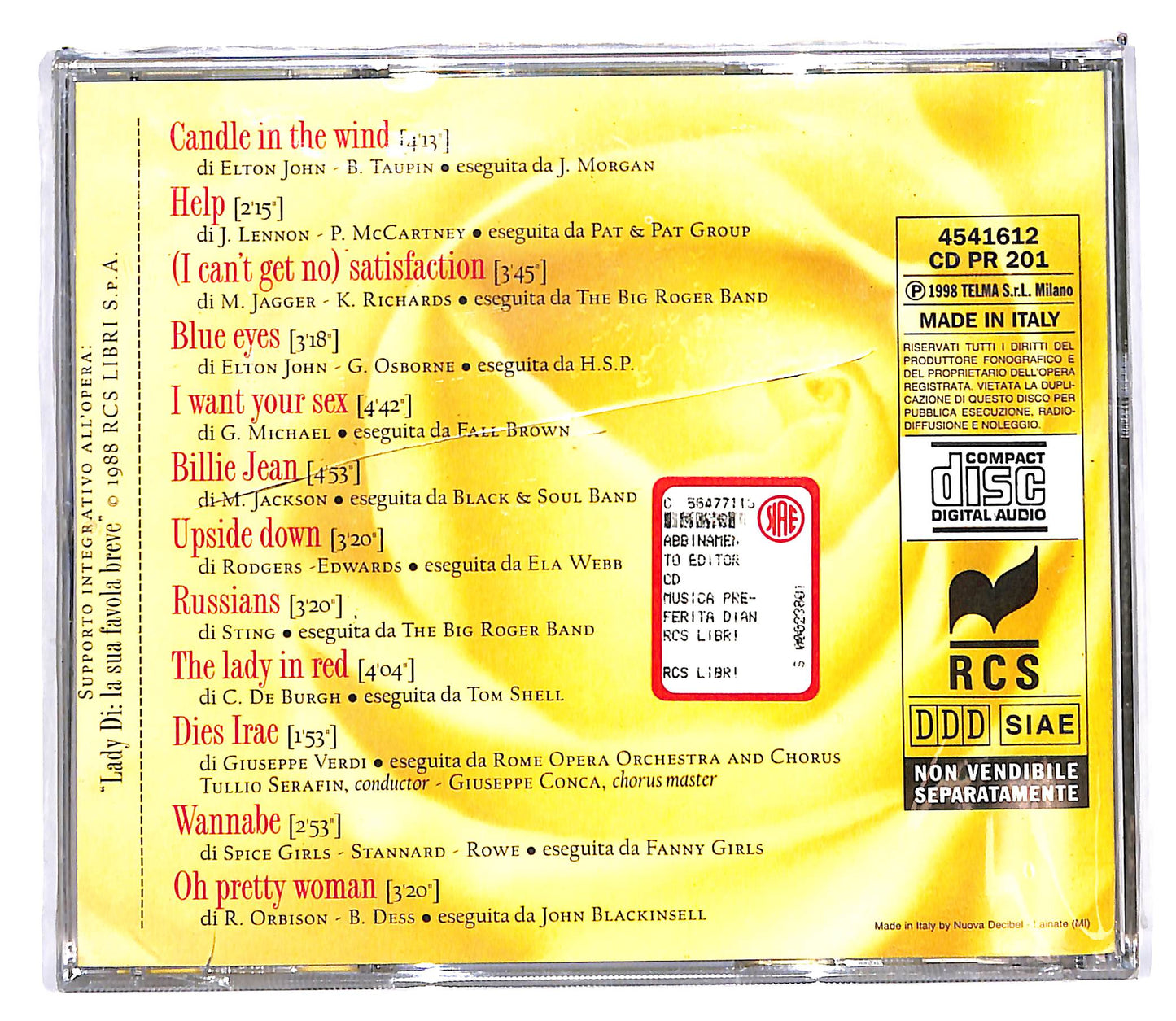 EBOND Various - La Musica Di Lady Di CD CD100437