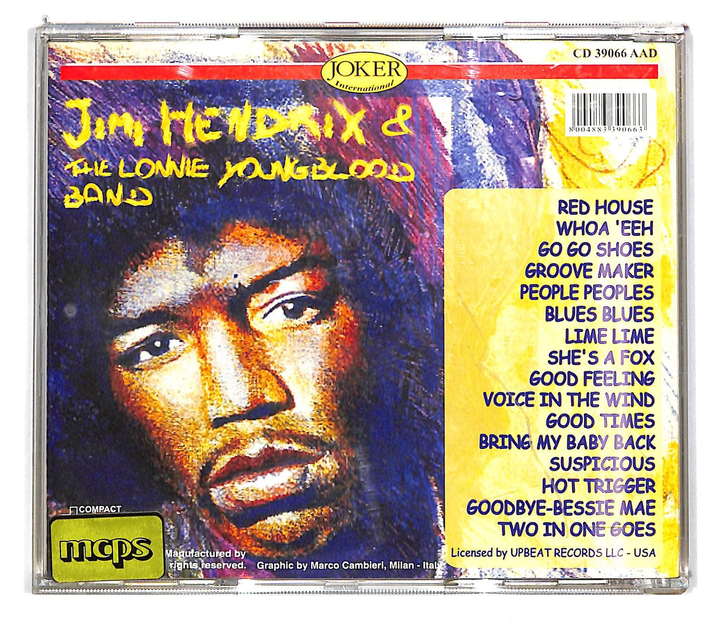 EBOND Jimi Hendrix e The Lonnie Youngblood Band CD CD101116