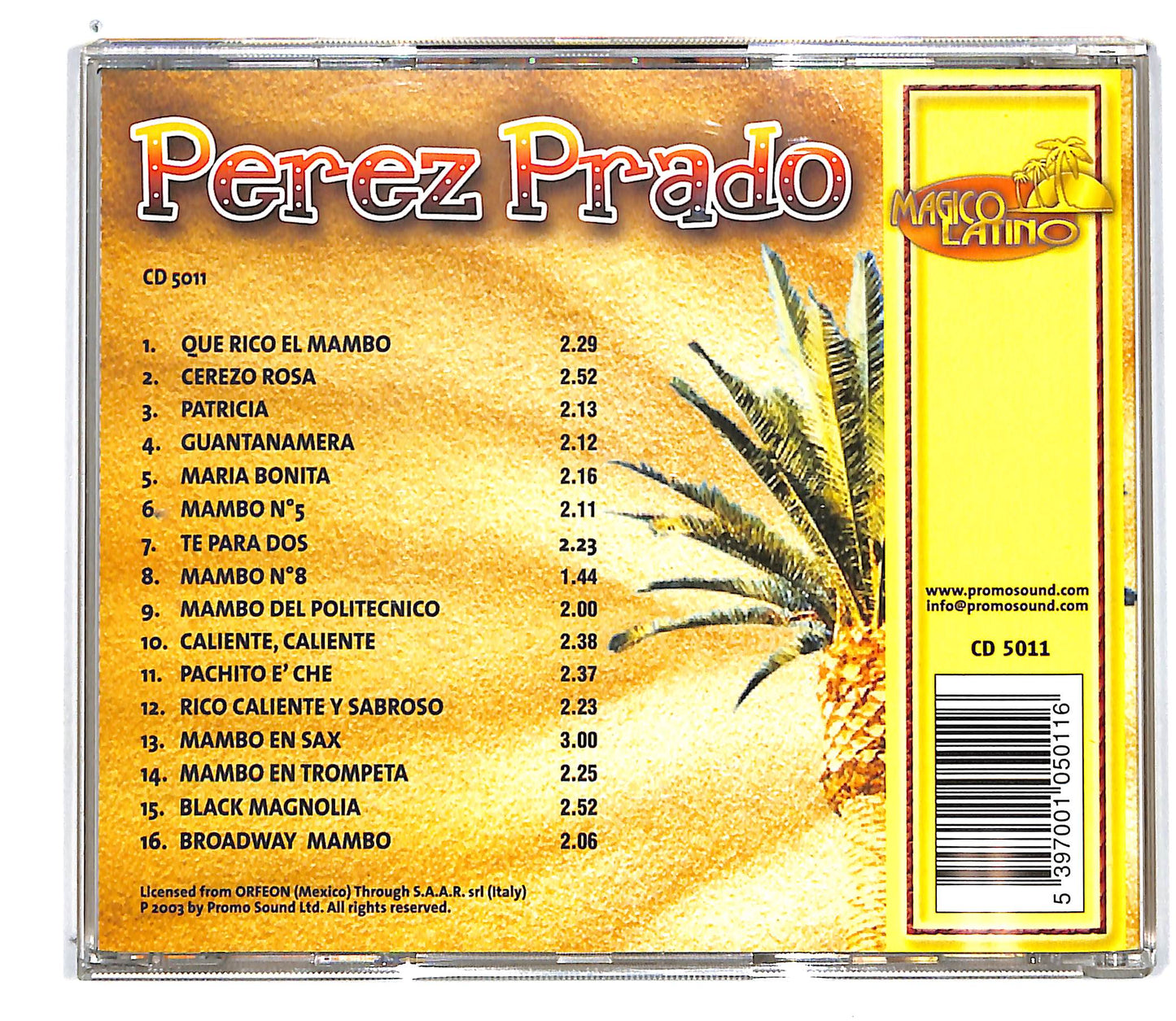 EBOND Perez Prado - Que Rico El Mambo CD CD101213