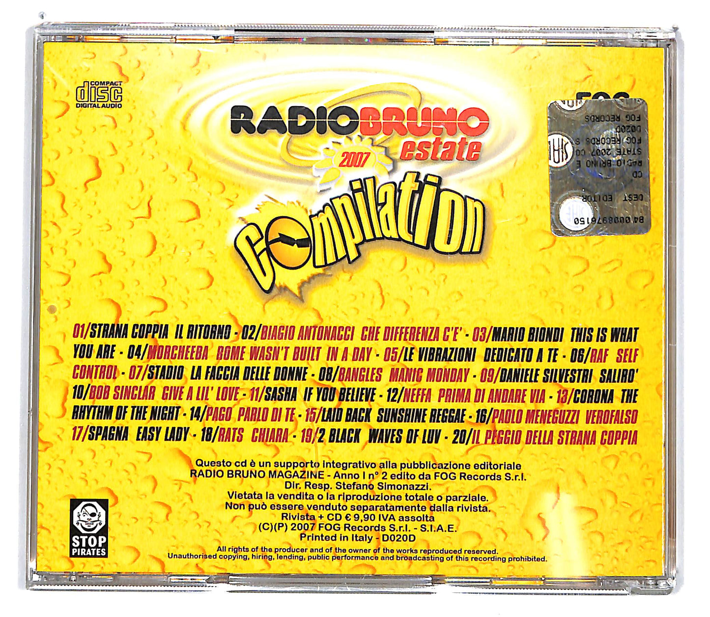 EBOND Various - Radio Bruno Estate 2007 Compilation EDITORIALE CD CD101221