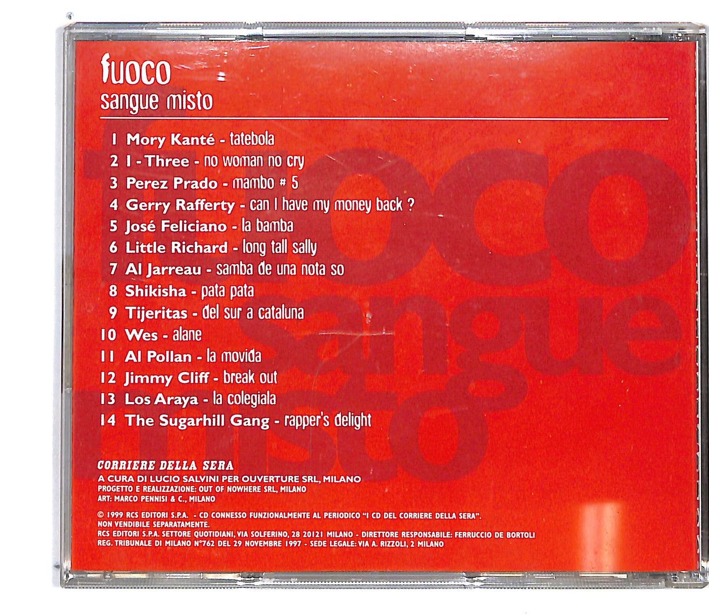EBOND Various - Fuoco - Sangue Misto EDITORIALE CD CD101226
