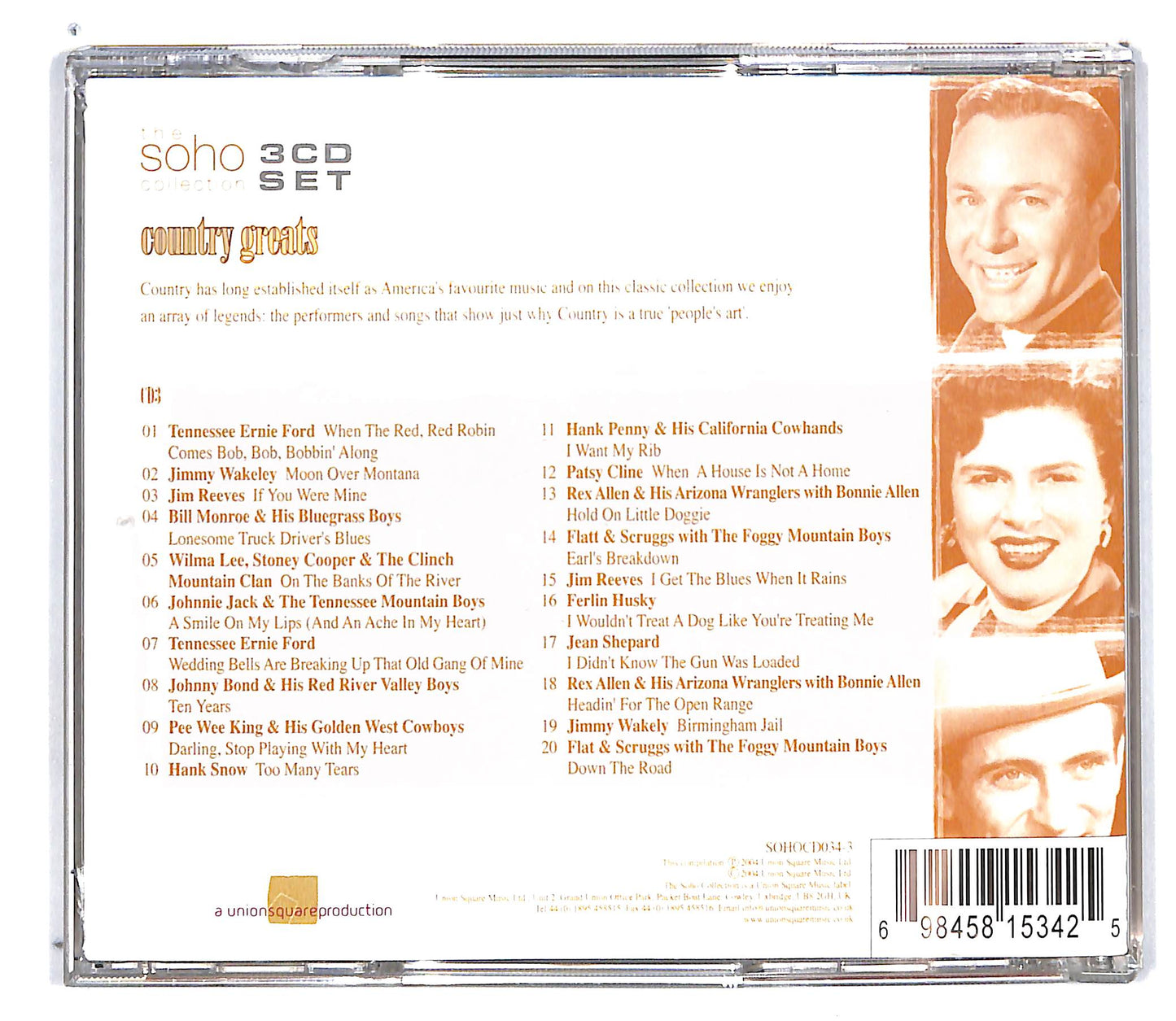 EBOND Various - Country Greats cd n.3 CD101234