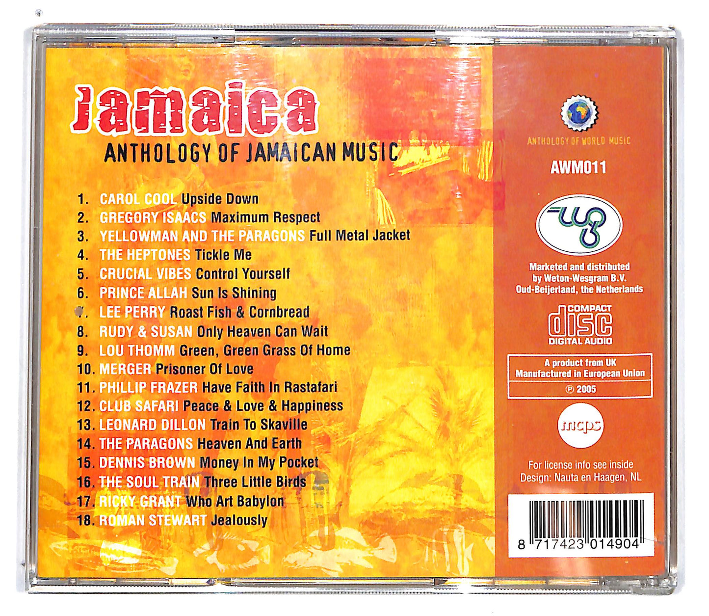 EBOND Various - Jamaica Anthology Of Jamaican Music CD CD101240