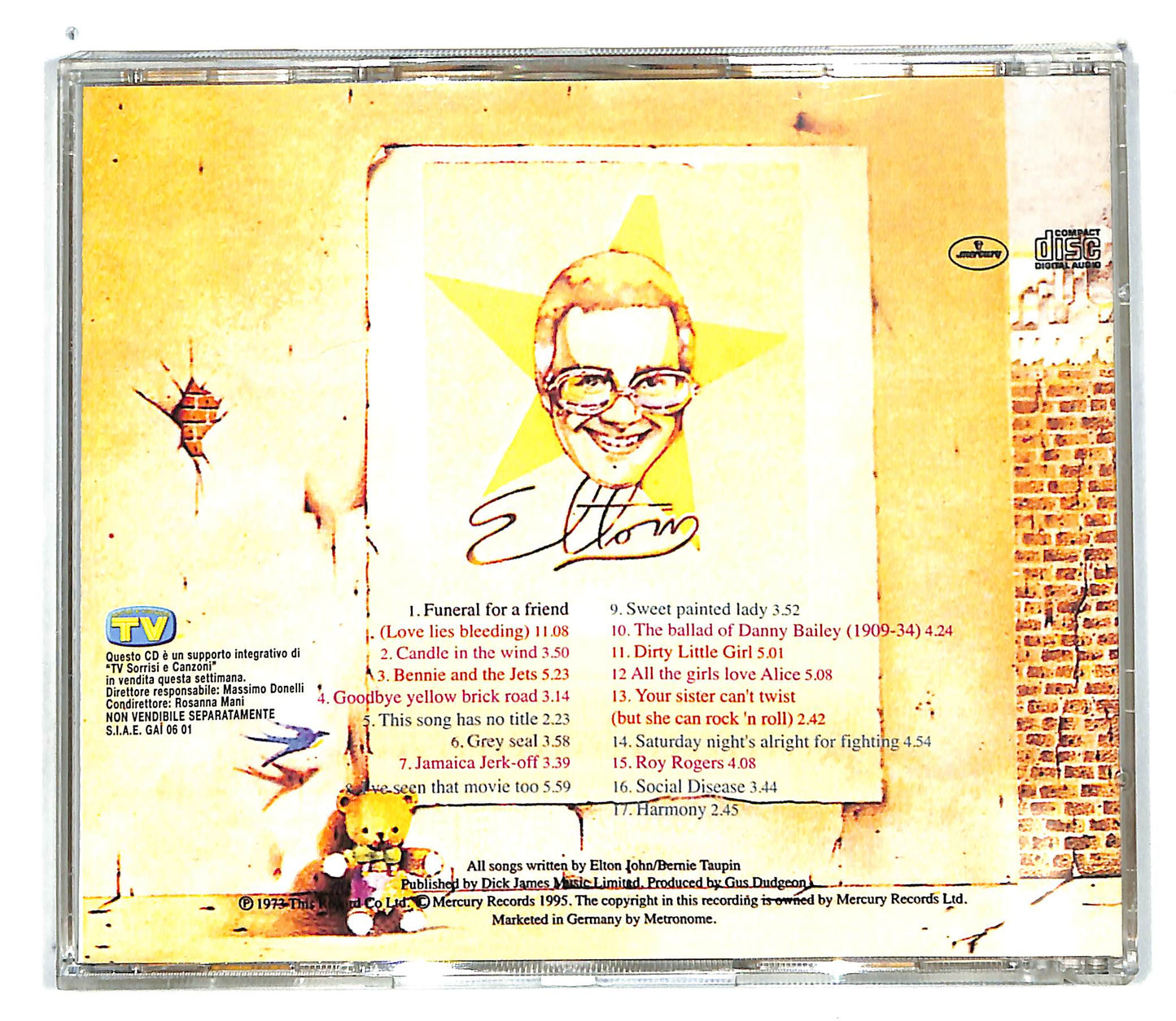EBOND Elton John - Goodbye Yellow Brick Road EDITORIALE CD CD101321