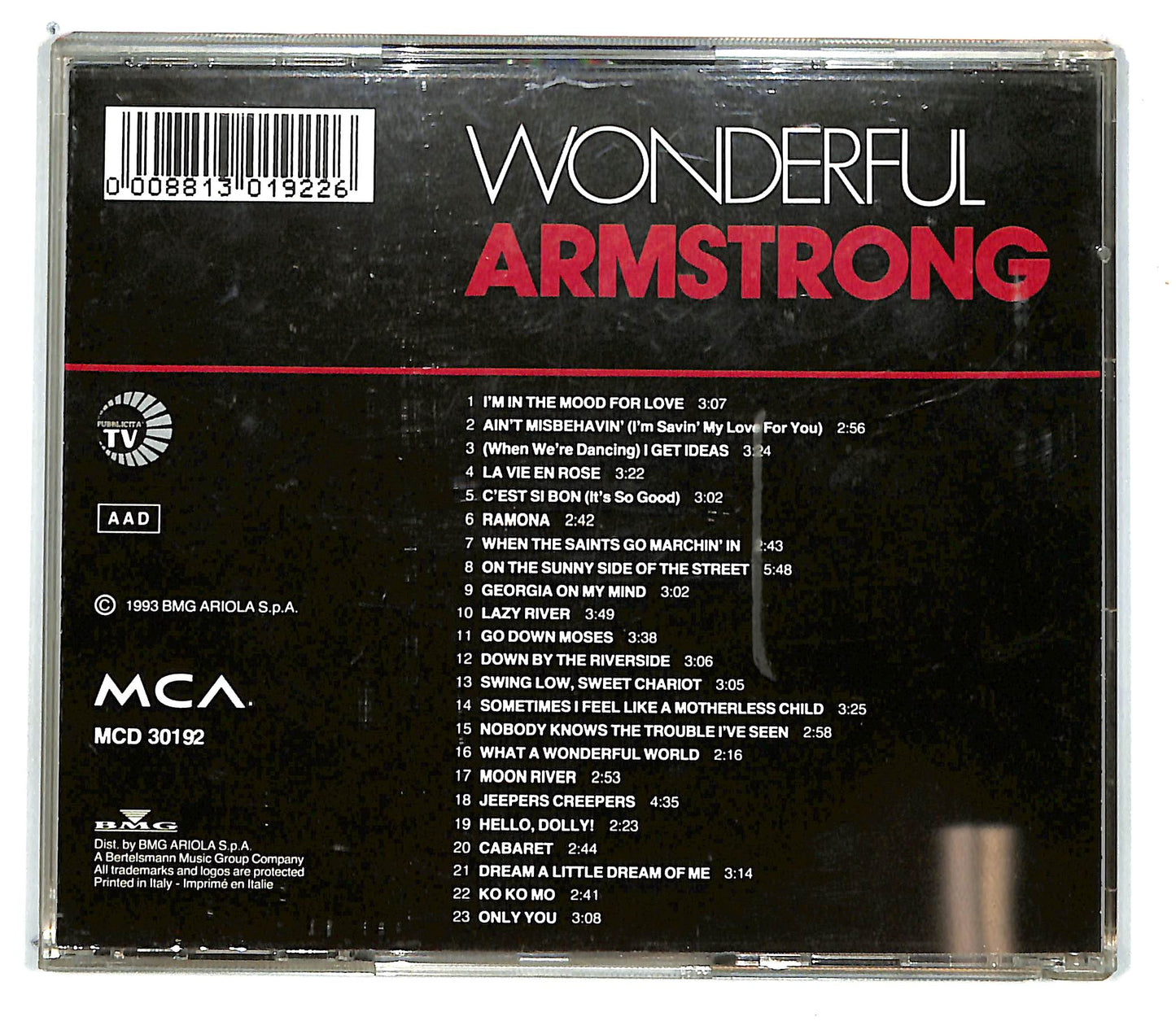 EBOND Louis Armstrong - Wonderful Armstrong CD CD101327