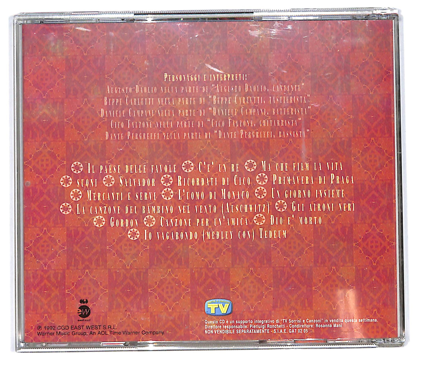 EBOND Nomadi - Ma Che Film La Vita I Nostri Concerti EDITORIALE CD CD101402