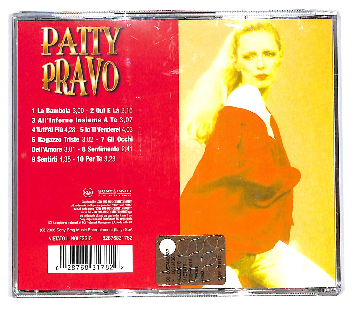 EBOND Patty Pravo - Patty Pravo CD CD101403