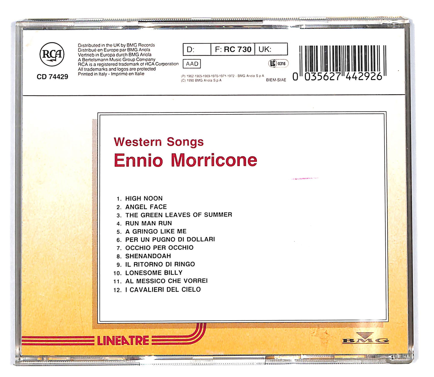 EBOND Morricone con Christy Maurizio Graf - Western Songs CD CD101405