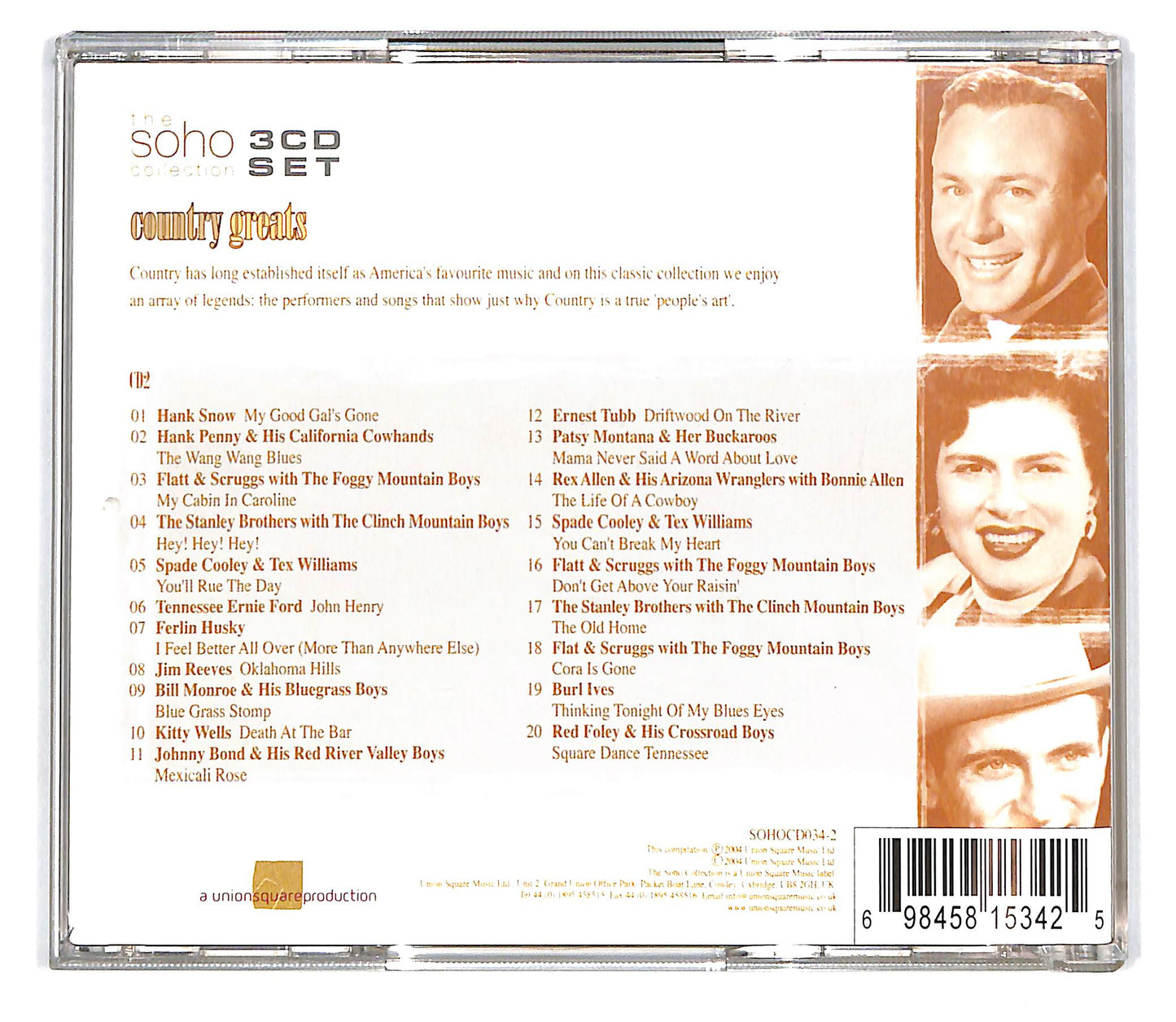 EBOND Various - Country Greats cd n.2 CD101427