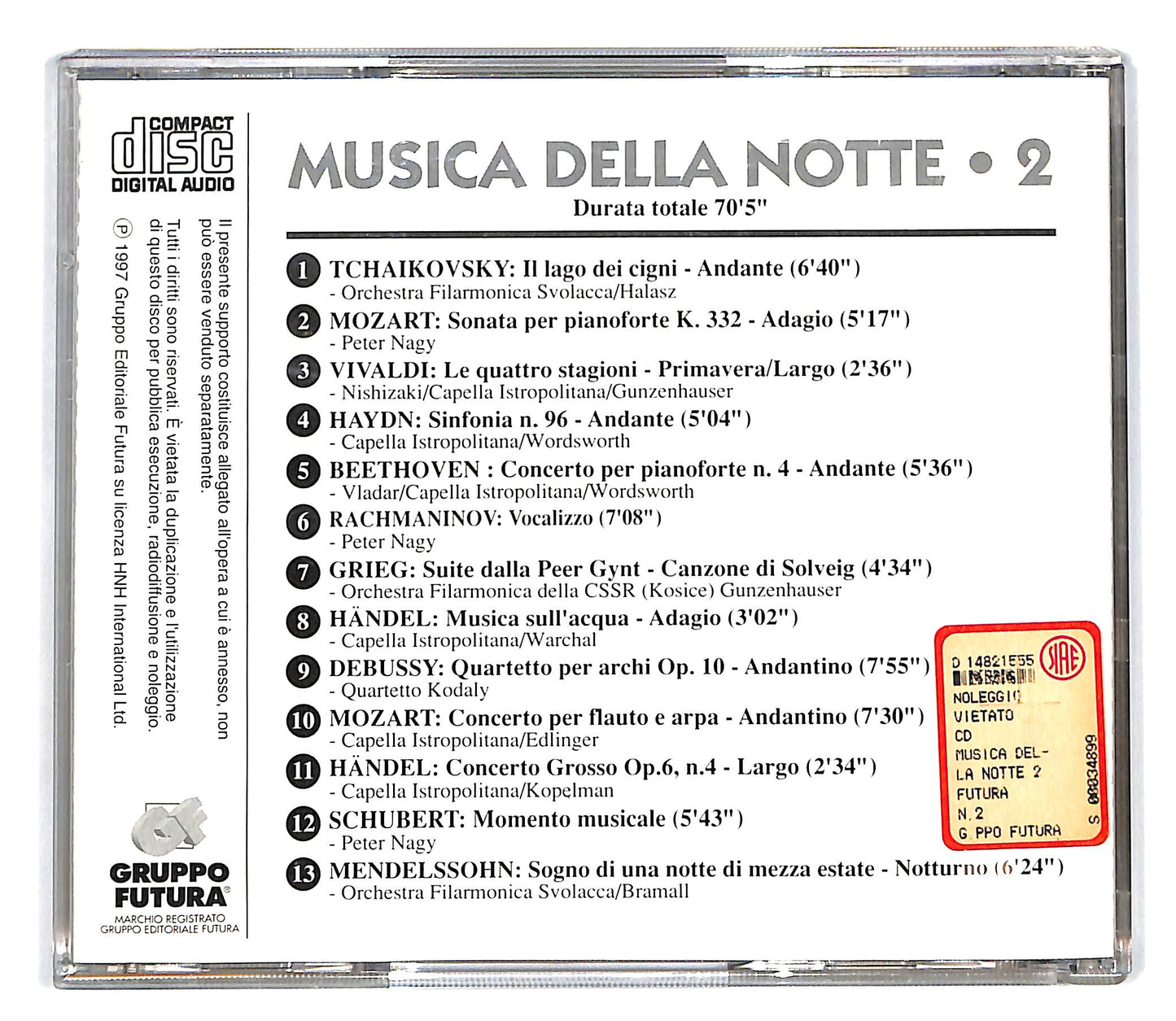 EBOND Various - Musica Della Notte 2 CD CD101436