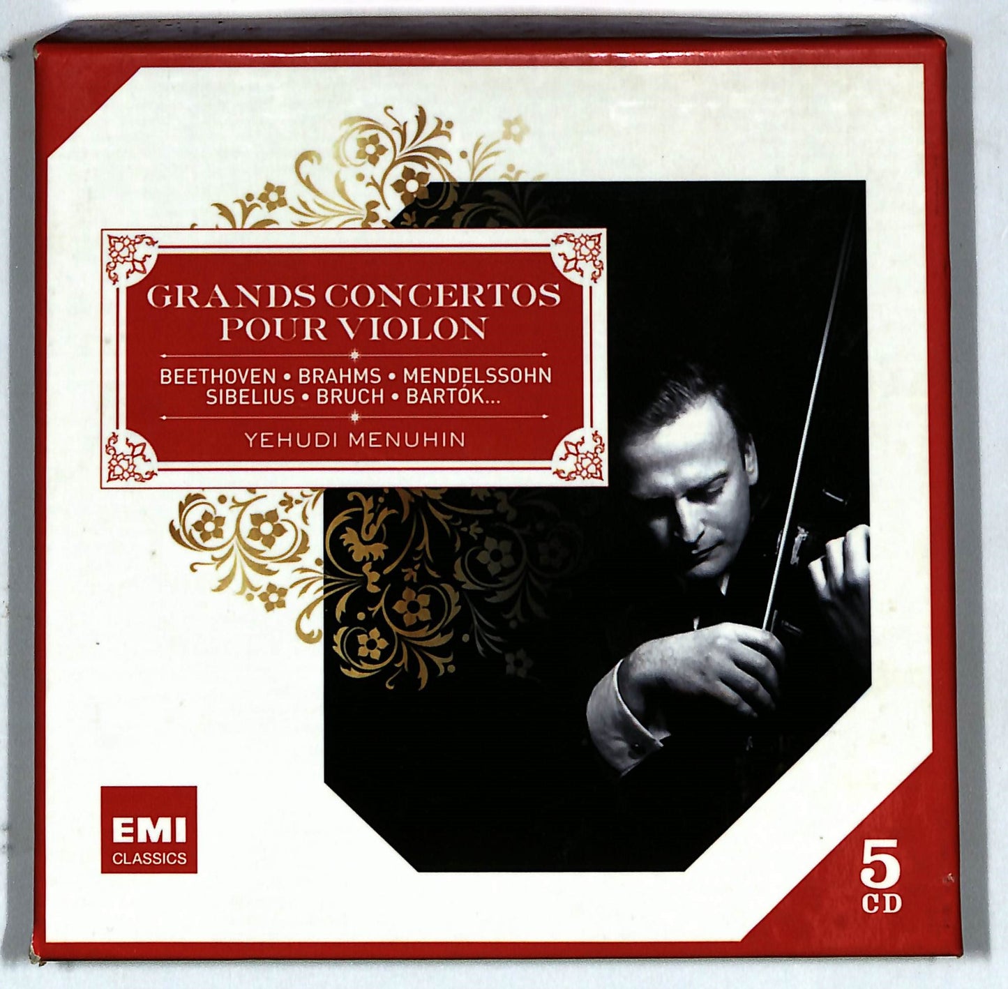 EBOND Yehudi menuhin - Grands Concertos pour Violon ( 5 cd) CD101441