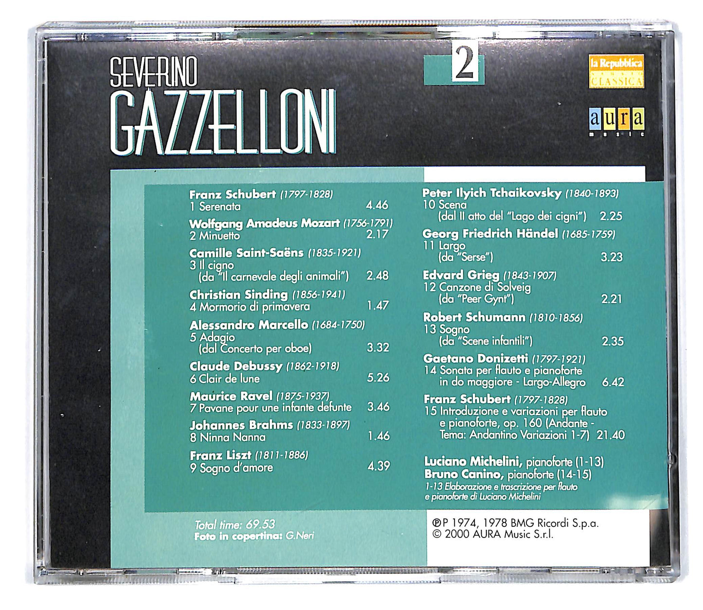 EBOND Severino Gazzelloni - Severino Gazzelloni 2 CD CD101452