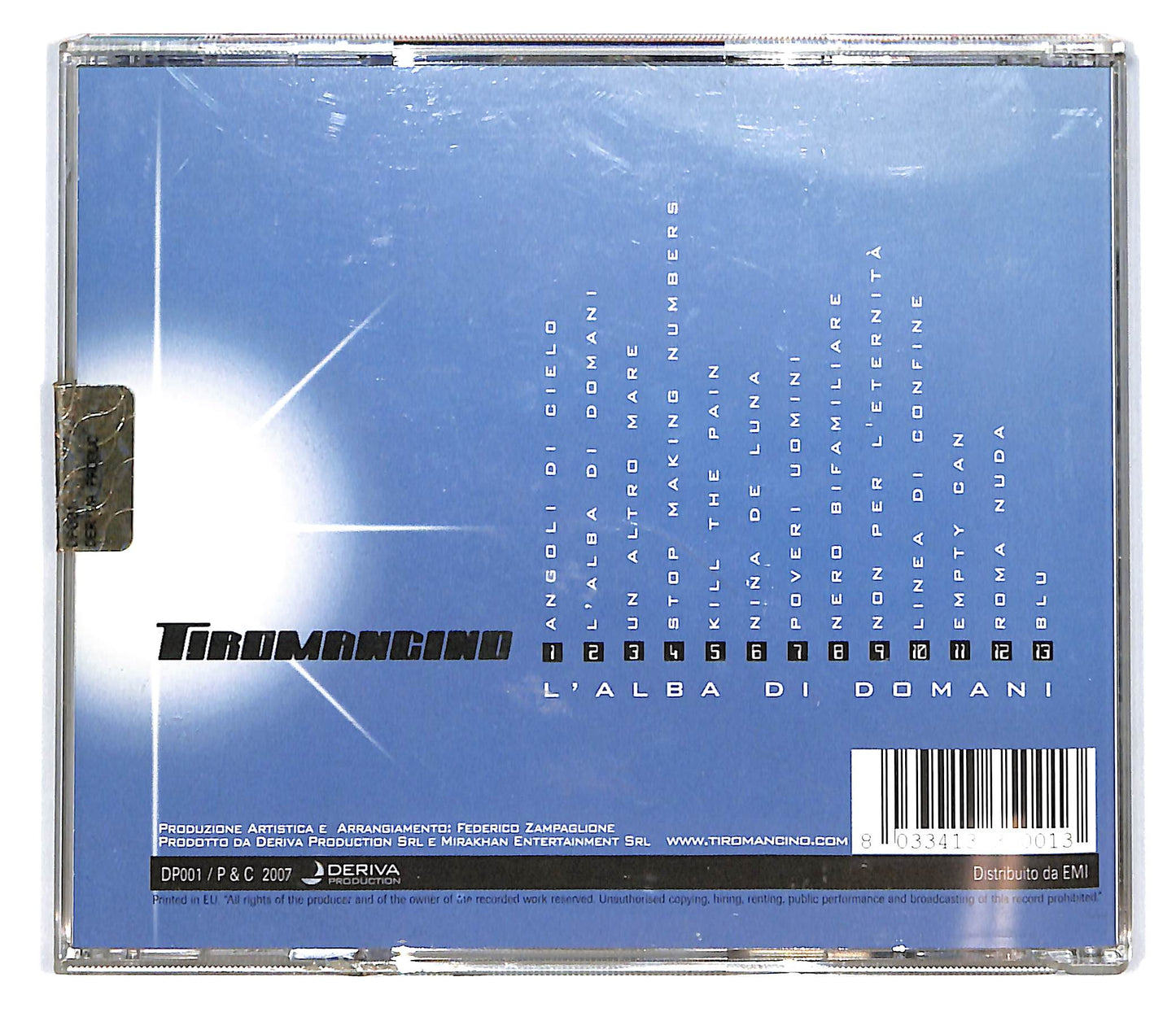 EBOND Tiromancino - L'Alba Di Domani CD CD101455