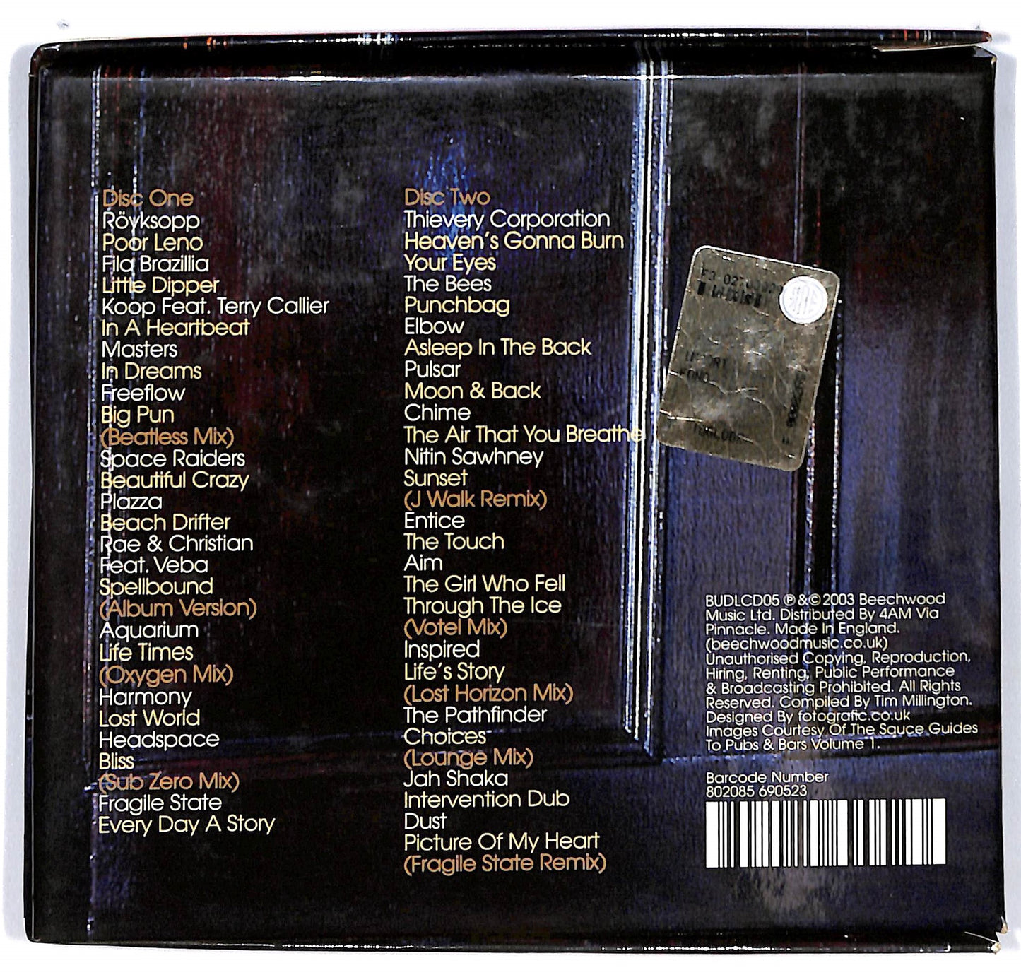 EBOND Various - The Chillout Lounge Cofanetto ( 2cd) CD101504