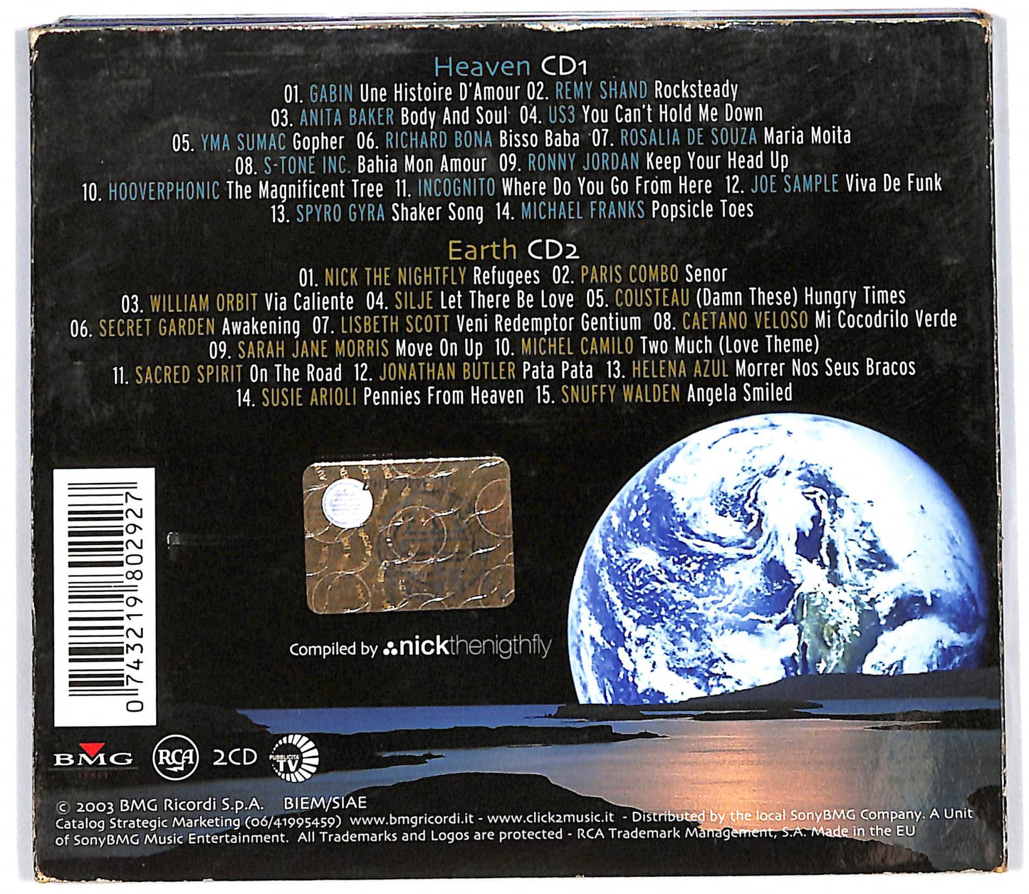 EBOND Nick The Nightfly - The Nightfly 7 Heaven&Earth DIGIPACK CD CD101516