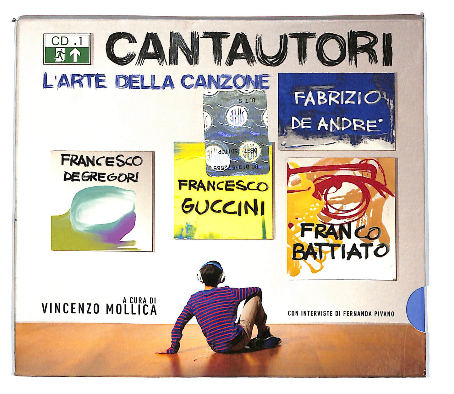 EBOND Guccini De Andre De Gregori Battiato - Cantautori vol 1 CD CD101616