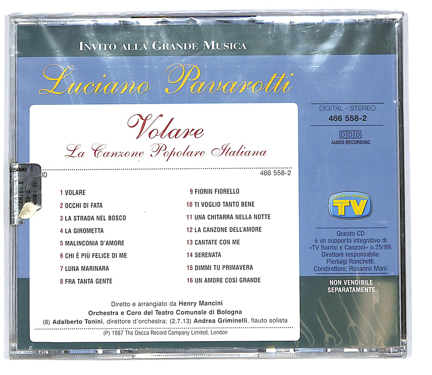 EBOND Luciano Pavarotti - Volare vol.3 EDITORIALE CD CD101618