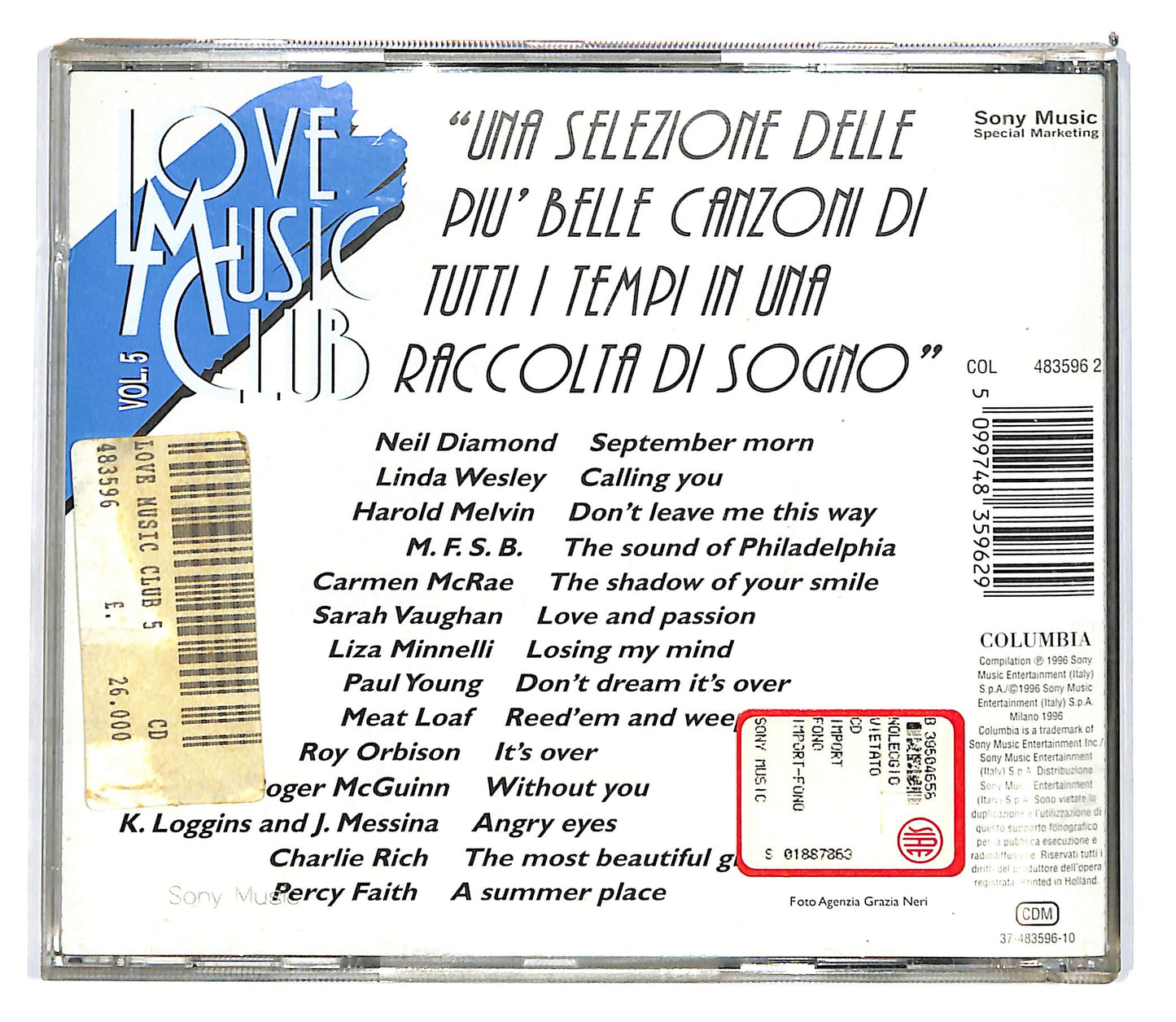 EBOND Various - Love Music Club Vol. 5 CD CD101622