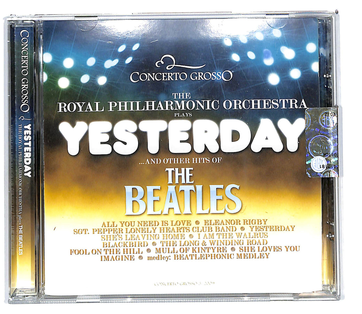 EBOND The Royal Philharmonic Orchestra - Plays Yesterday The Beatles EDITORIALE CD CD101623