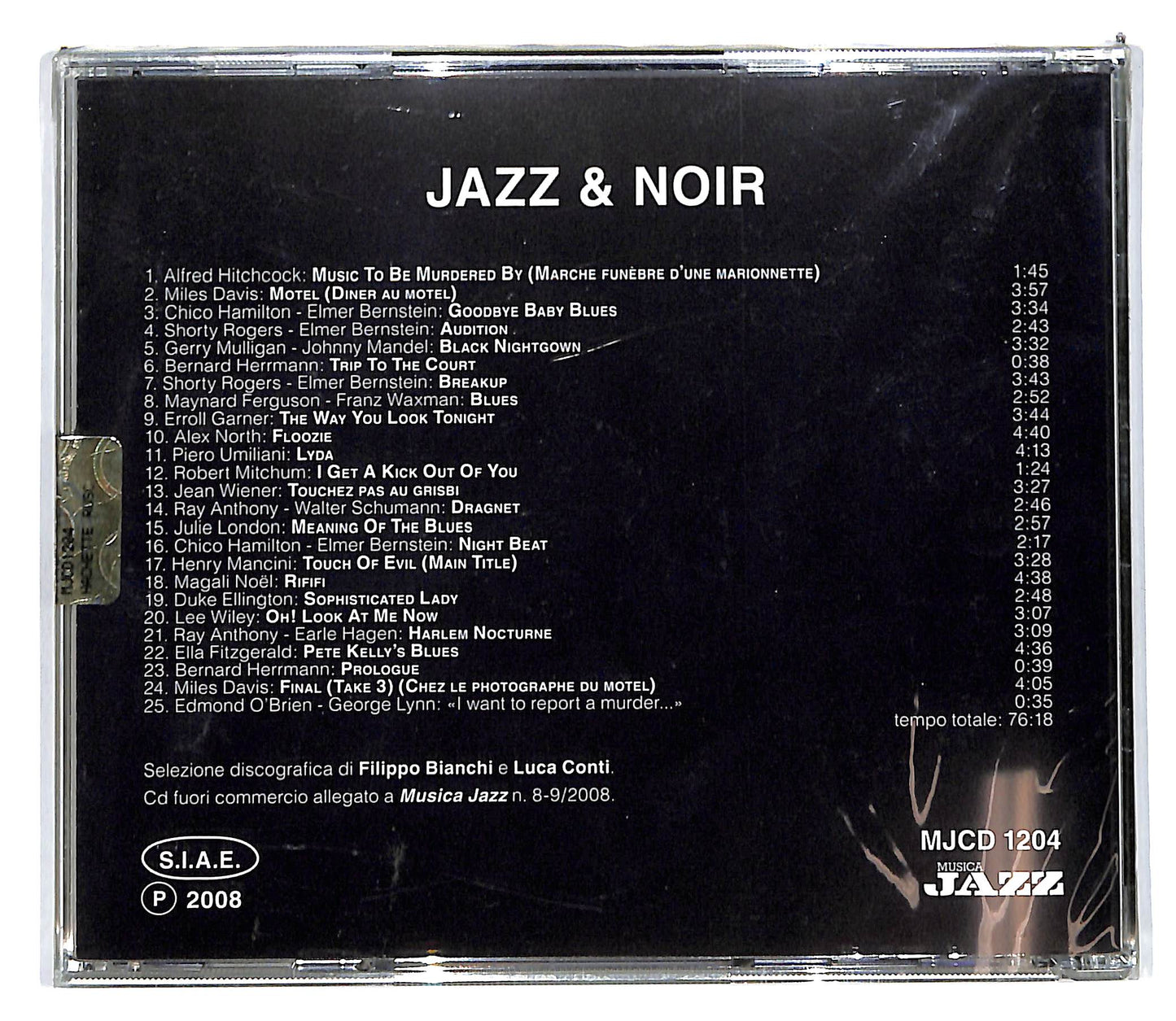 EBOND Various - Jazz & Noir EDITORIALE CD CD101630