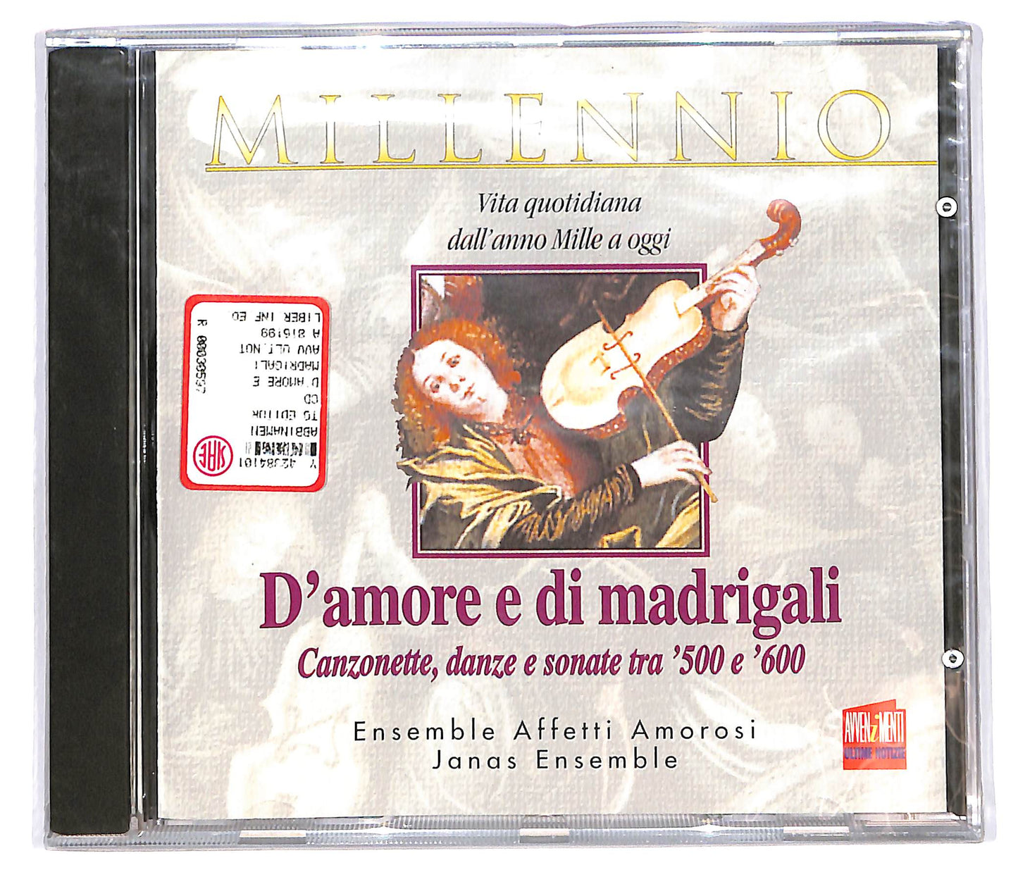 EBOND Various - D'amore e di madrigali EDITORIALE CD CD101644