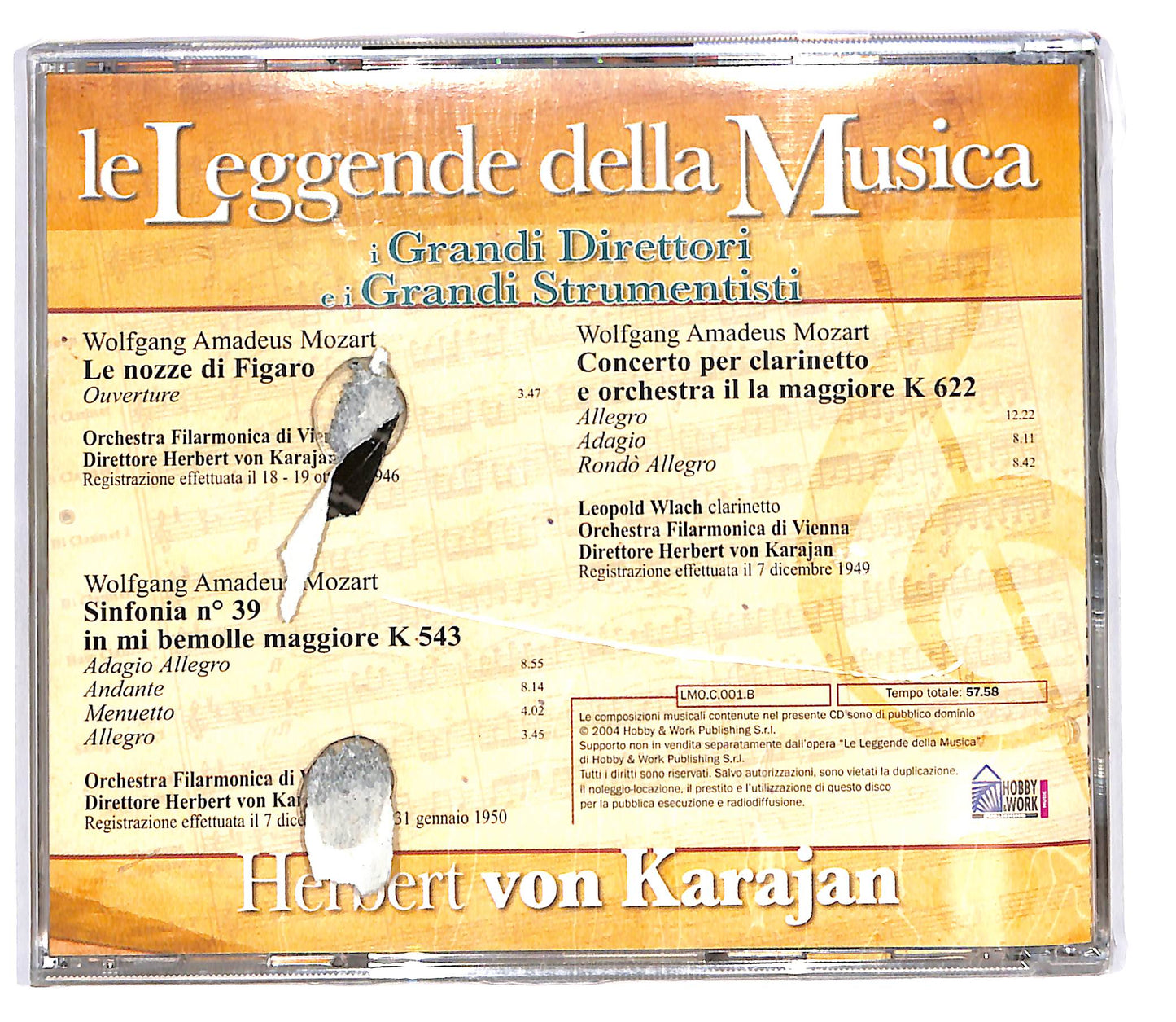 EBOND Le Leggende Della Musica - Herbert von Karajan EDITORIALE CD CD101645